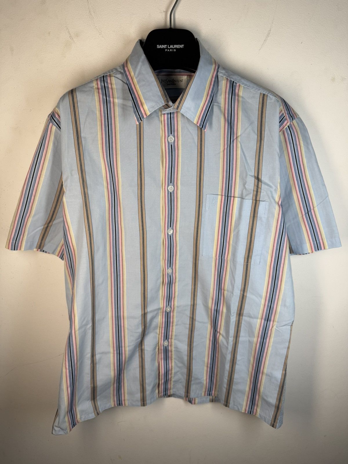 Yves Saint Laurent Multicolor YSL Shirt Summer Size US L / EU 52-54 / 3 - 2 Thumbnail