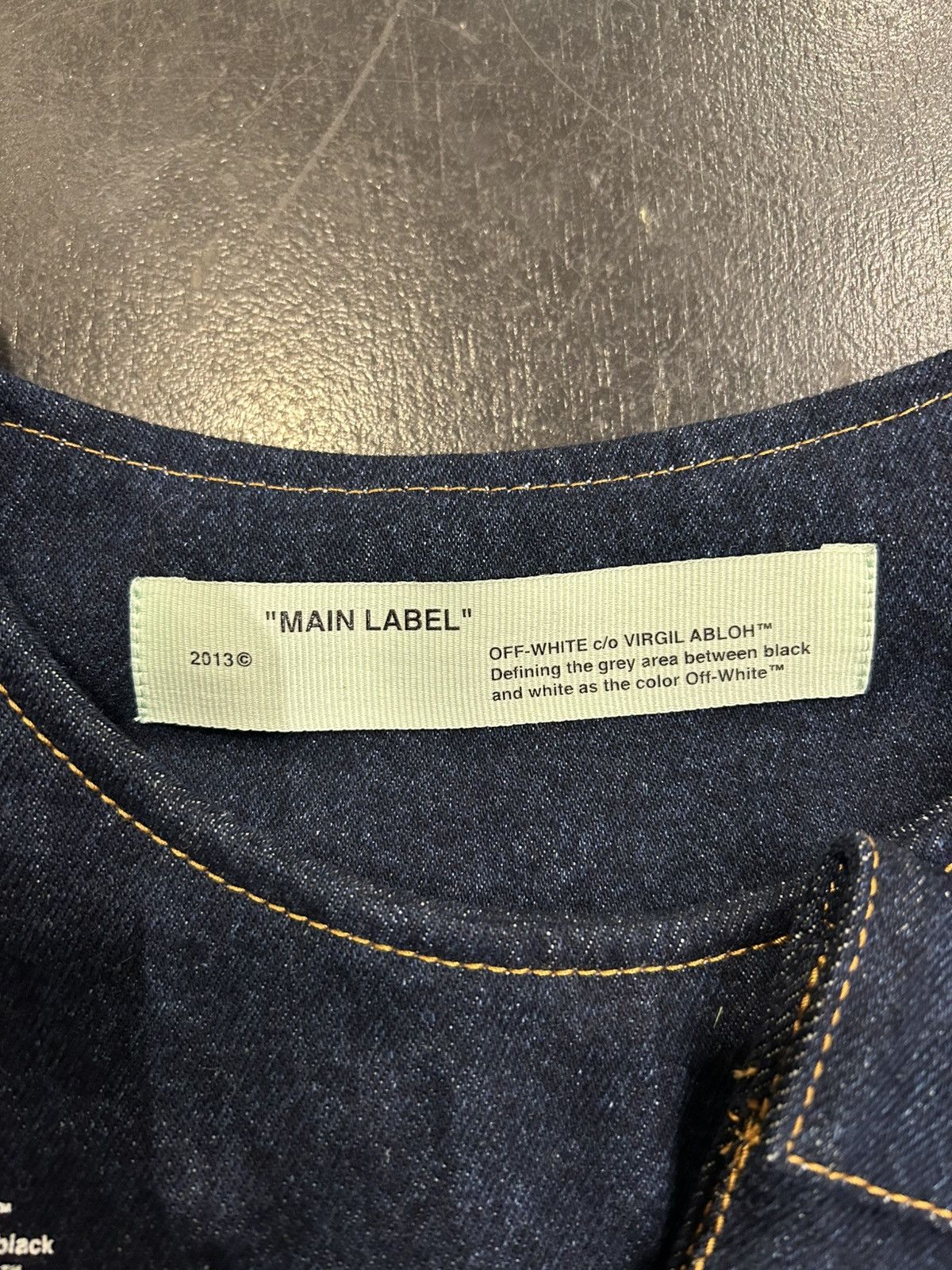 Off-White Off-White Denim Industrial Vest Size US M / EU 48-50 / 2 - 3 Thumbnail