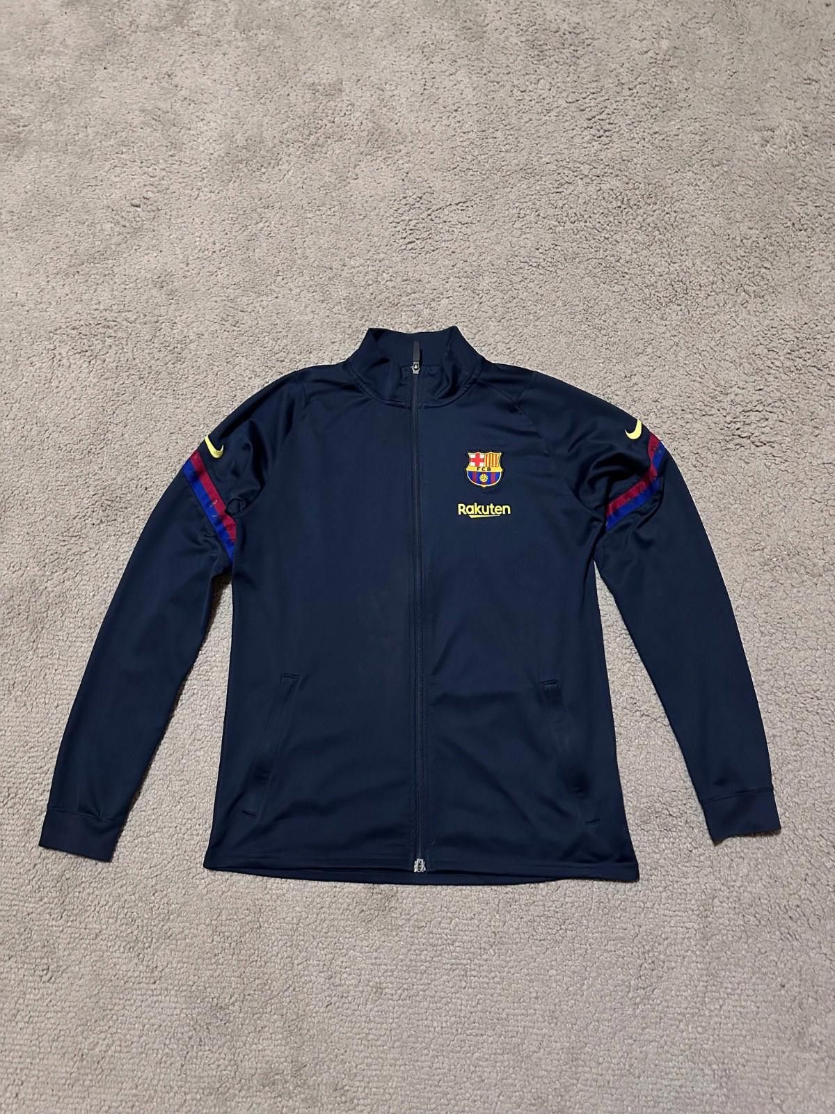 Nike 2020-21 Barcelona Nike Football Track Jacket Sz M Size US M / EU 48-50 / 2 - 1 Thumbnail