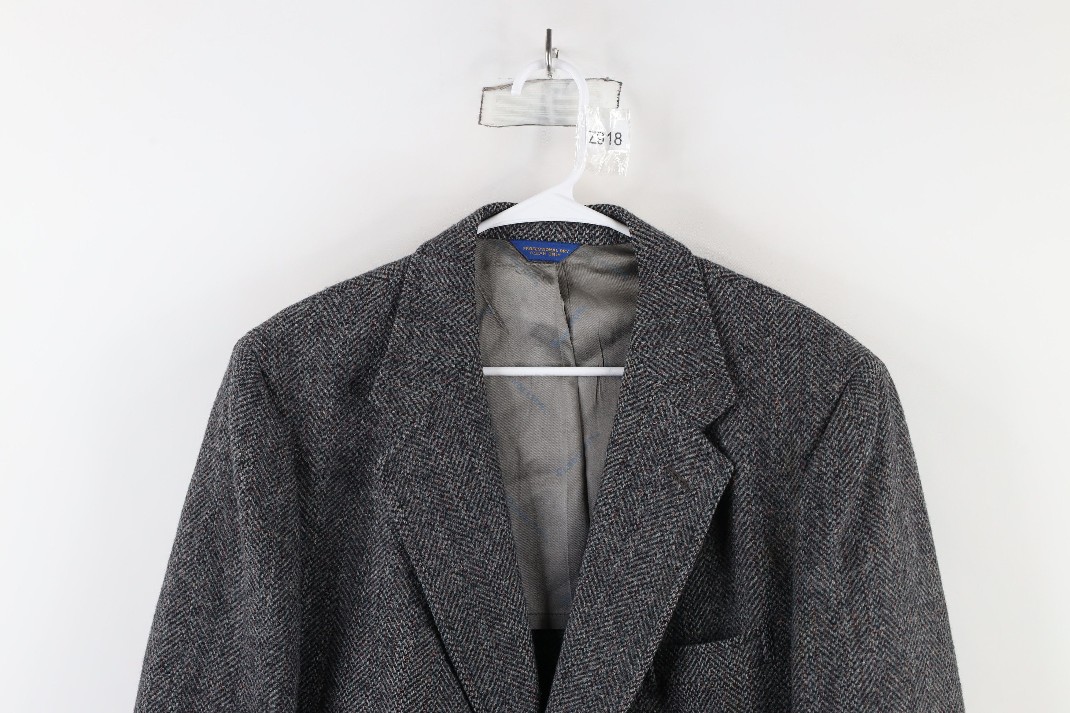 Pendleton × Vintage Vintage 70s Pendleton 2 Button Blazer Suit Jacket Gray USA Size US XL / EU 56 / 4 - 2 Thumbnail