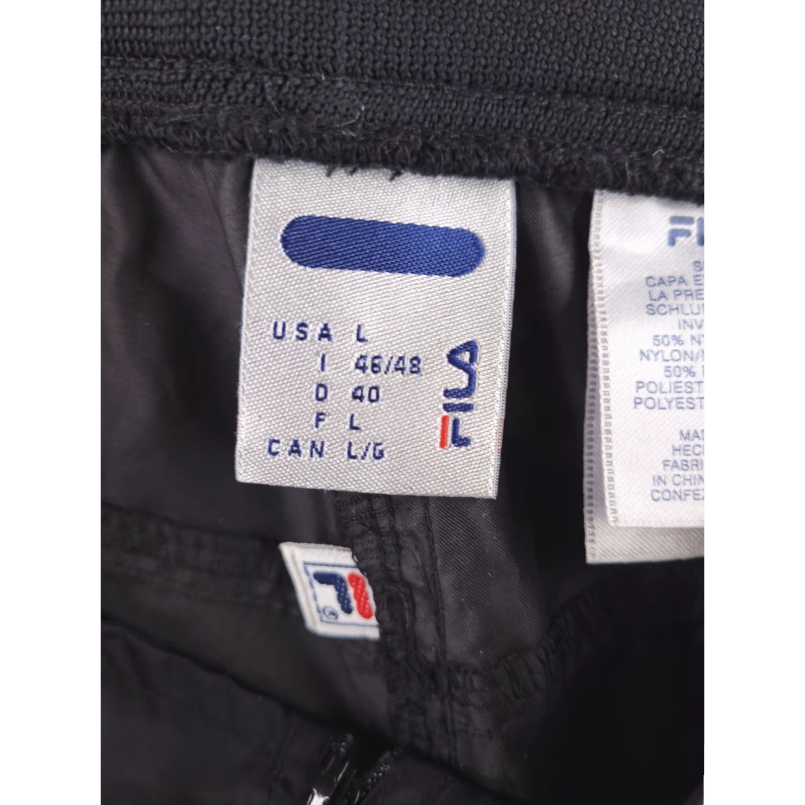 Fila FILA Bastia Capri Pants Womens Large Black Jogger Yoga Gym Size 36" / US 14 / IT 50 - 4 Thumbnail