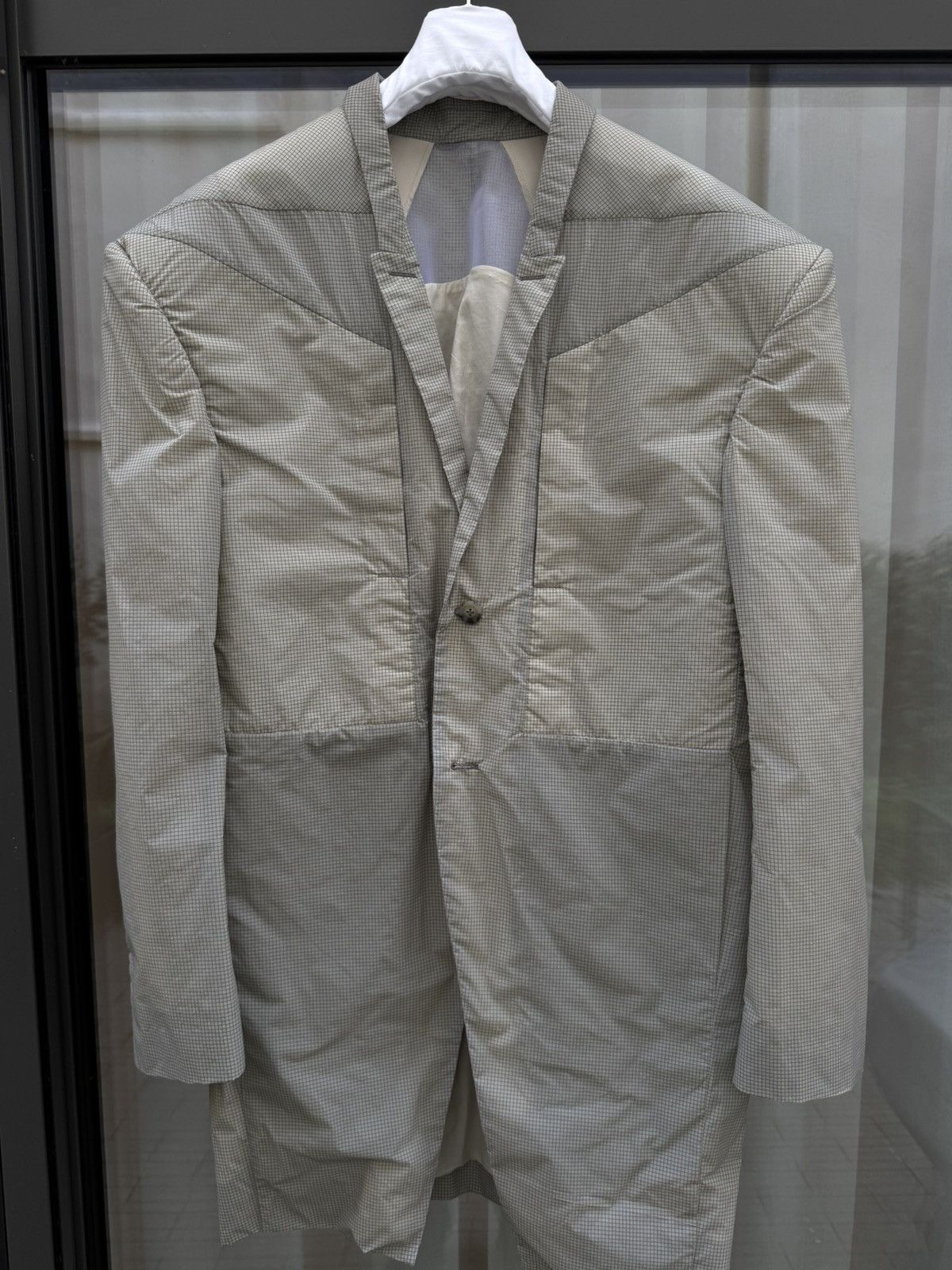 Rick Owens SS23 EDFU Jumbo Tatlin Jacket sz 50 | Grailed