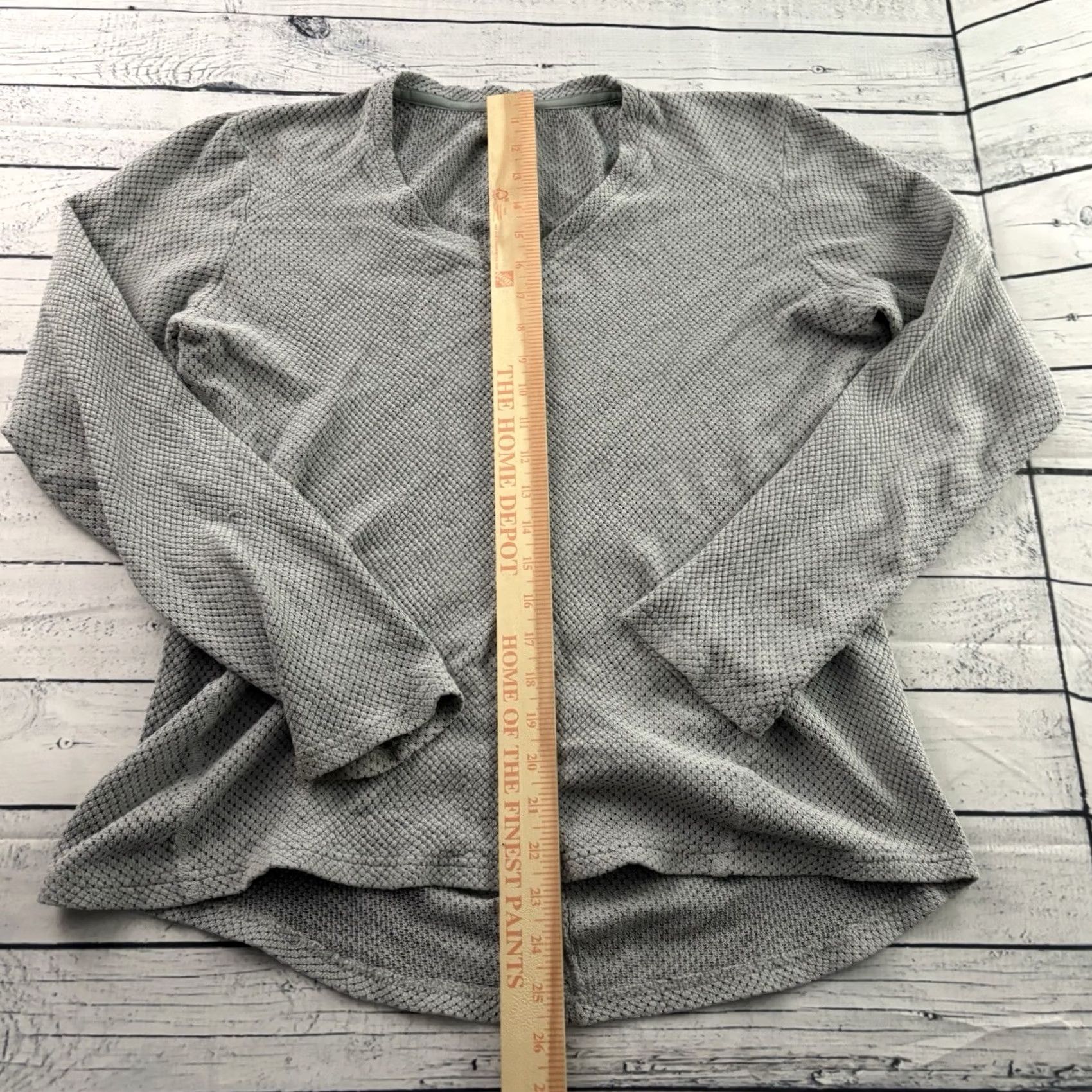 Vintage Kuhl Long Sleeve Pullover V Neck Lyrik Sweater Top Women's Small Gray Size S / US 4 / IT 40 - 3 Thumbnail