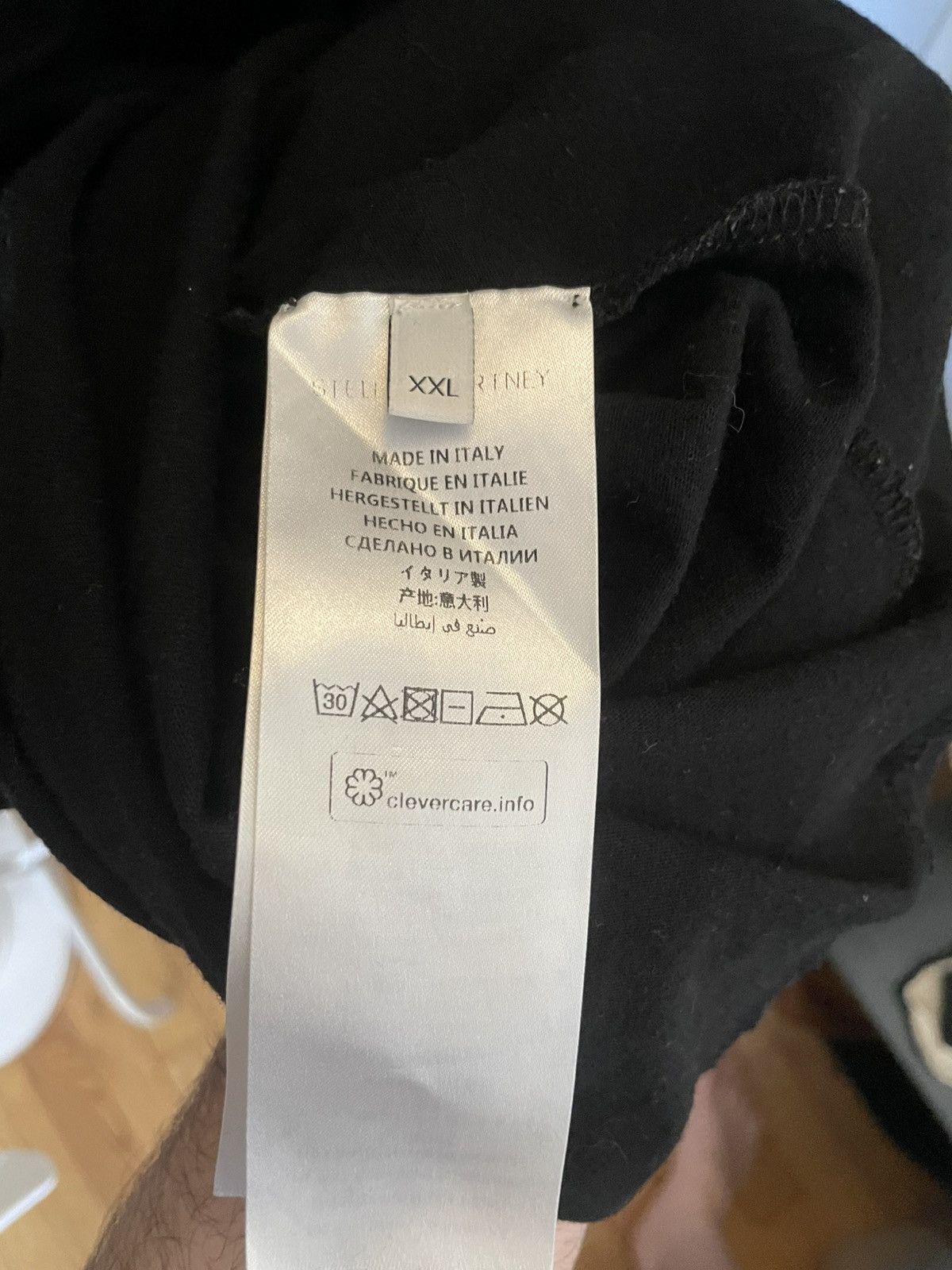 Stella McCartney T-shirt Black Printed with details XXL Size US XXL / EU 58 / 5 - 11 Thumbnail