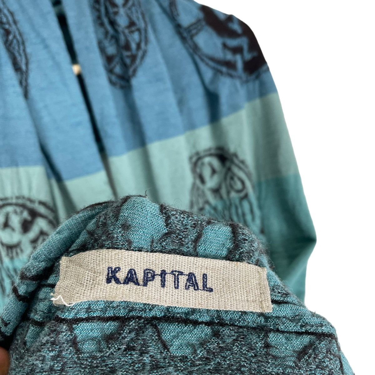Kapital 🌟KAPITAL JAPAN ART LONG SCARF Size ONE SIZE - 1 Thumbnail