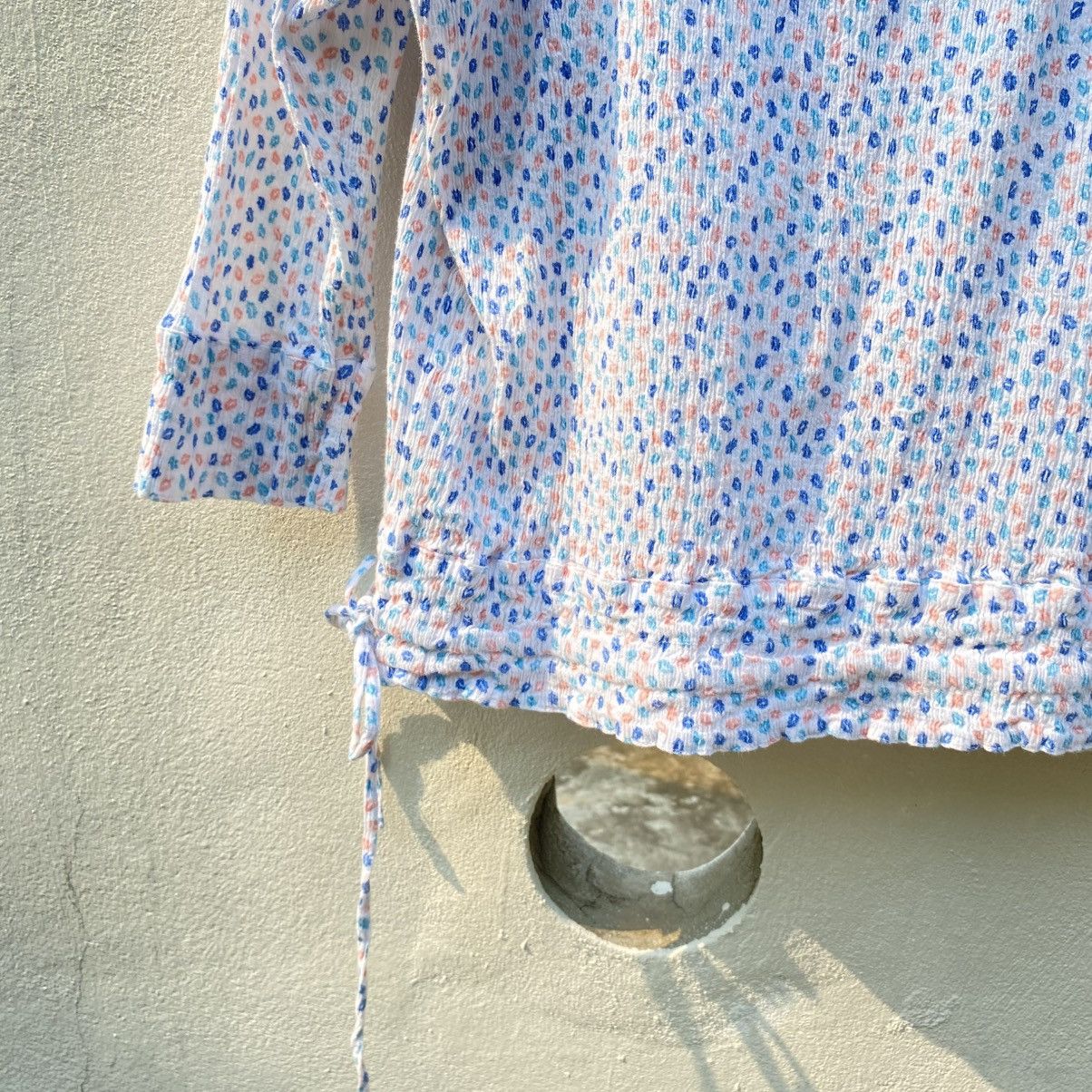 Tsumori Chisato TSUMORI CHISATO Pastel Petals Tie-Hem Blouse Size XS / US 0-2 / IT 36-38 - 19 Thumbnail