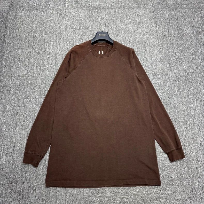 Rick Owens Rick owens Brown Long Sleeve Size US M / EU 48-50 / 2 - 1 Thumbnail