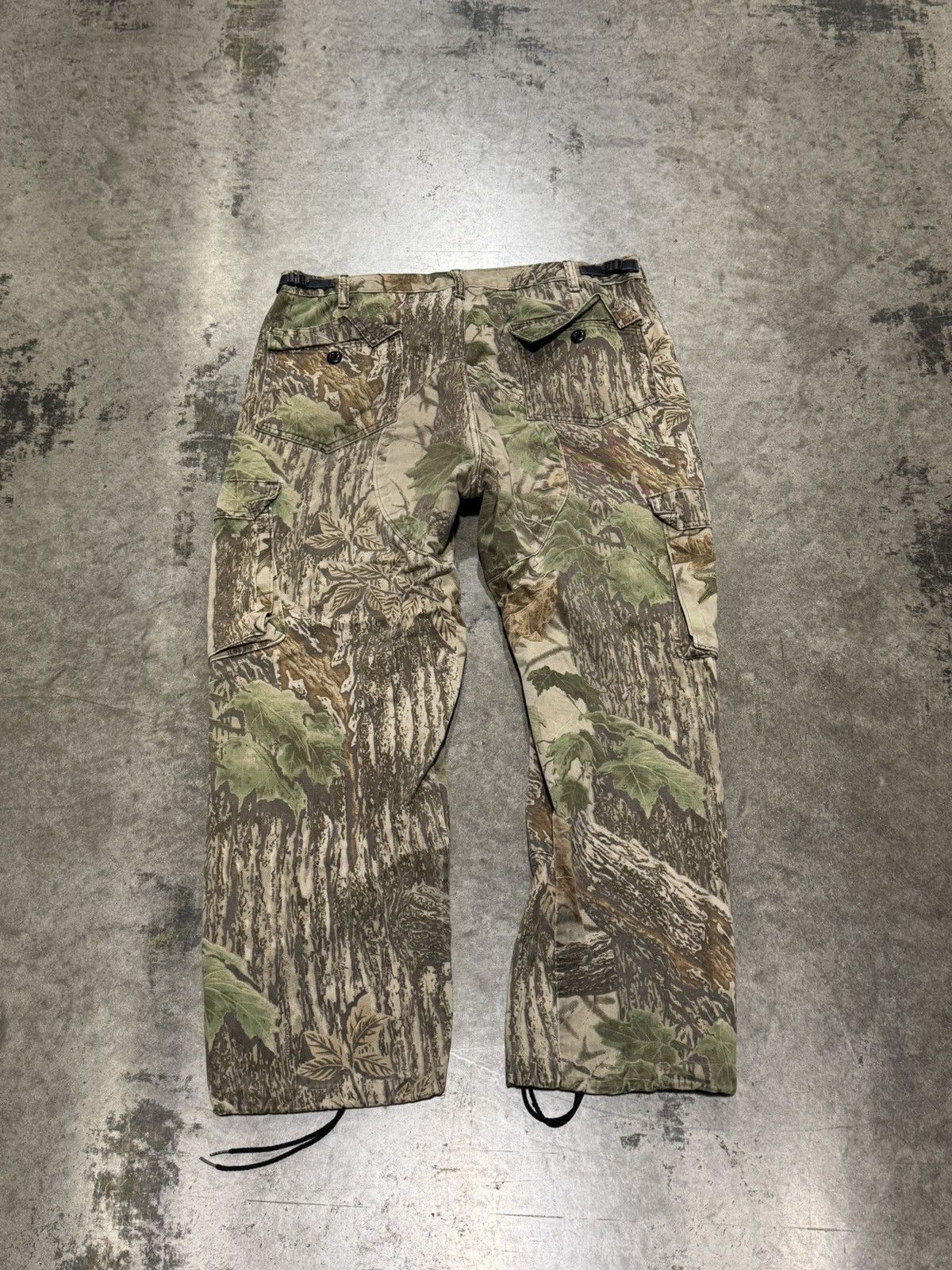 Realtree × Vintage Vintage Y2K RealTree Camo Drawstring pants 36 Size US 36 / EU 52 - 4 Thumbnail