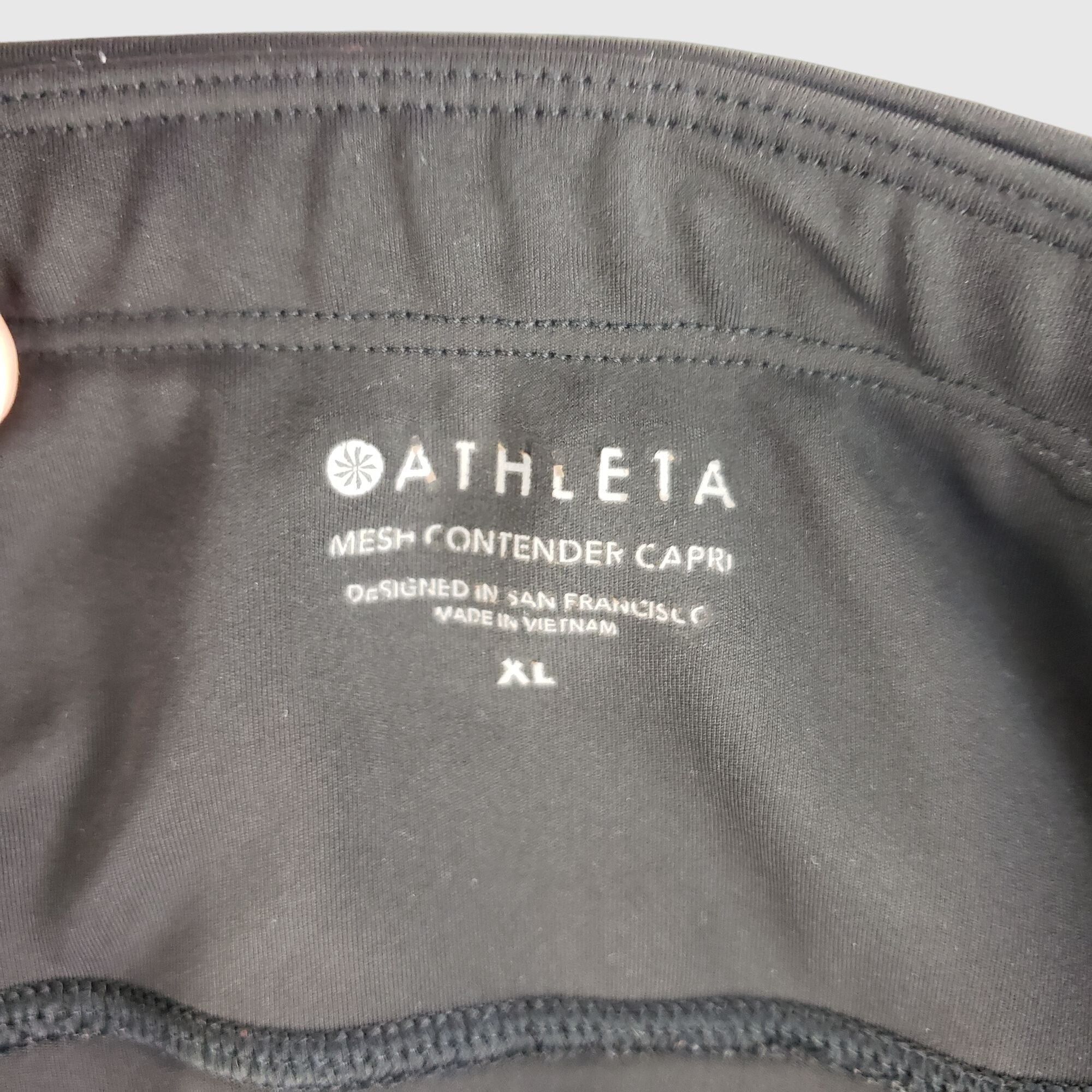 Athleta Athleta Womens Black High-Waisted Capri Leggings M Size 30" / US 8 / IT 44 - 10 Thumbnail