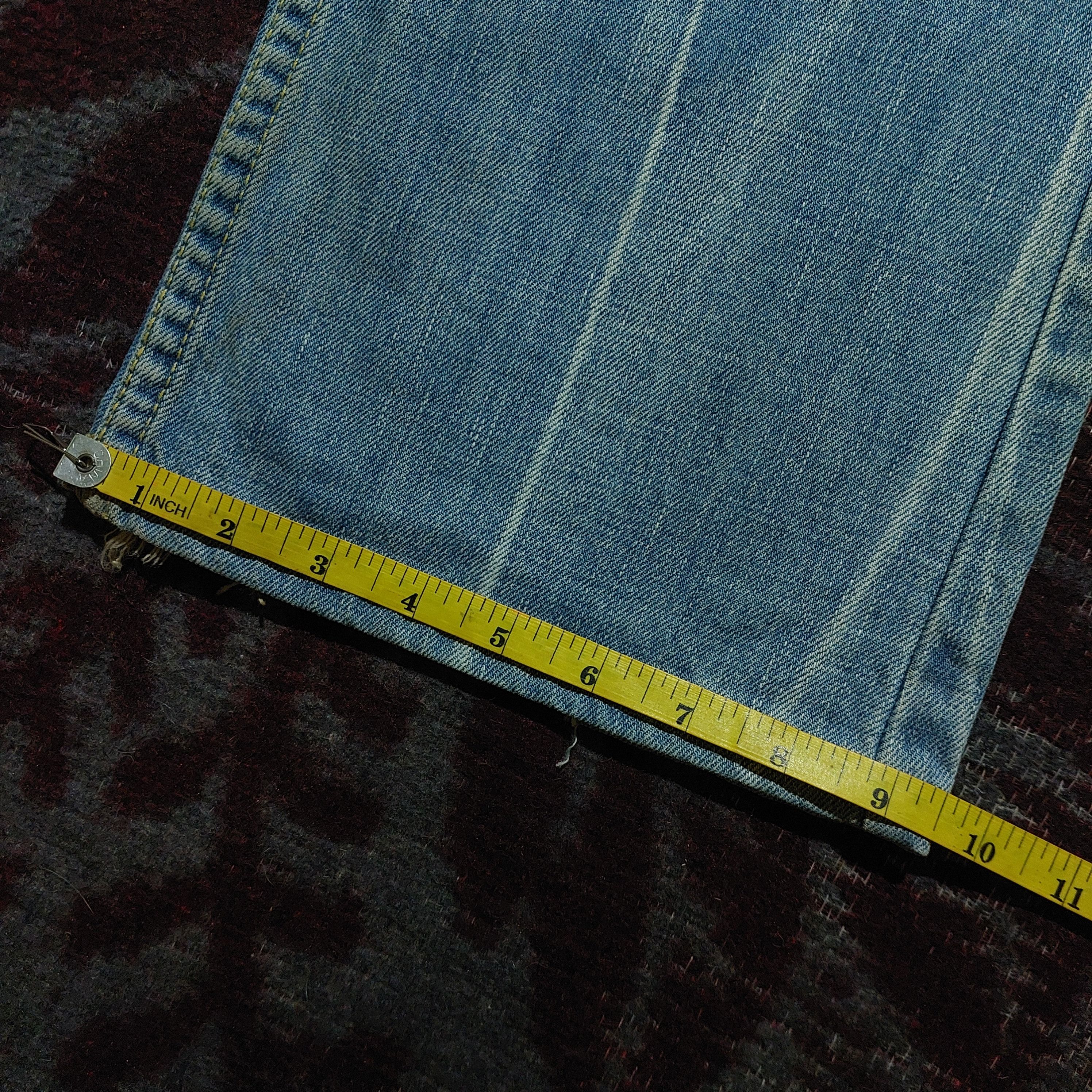 Tornado Mart Red pepper japan light blue washed flare denim Size US 28 / EU 44 - 19 Thumbnail