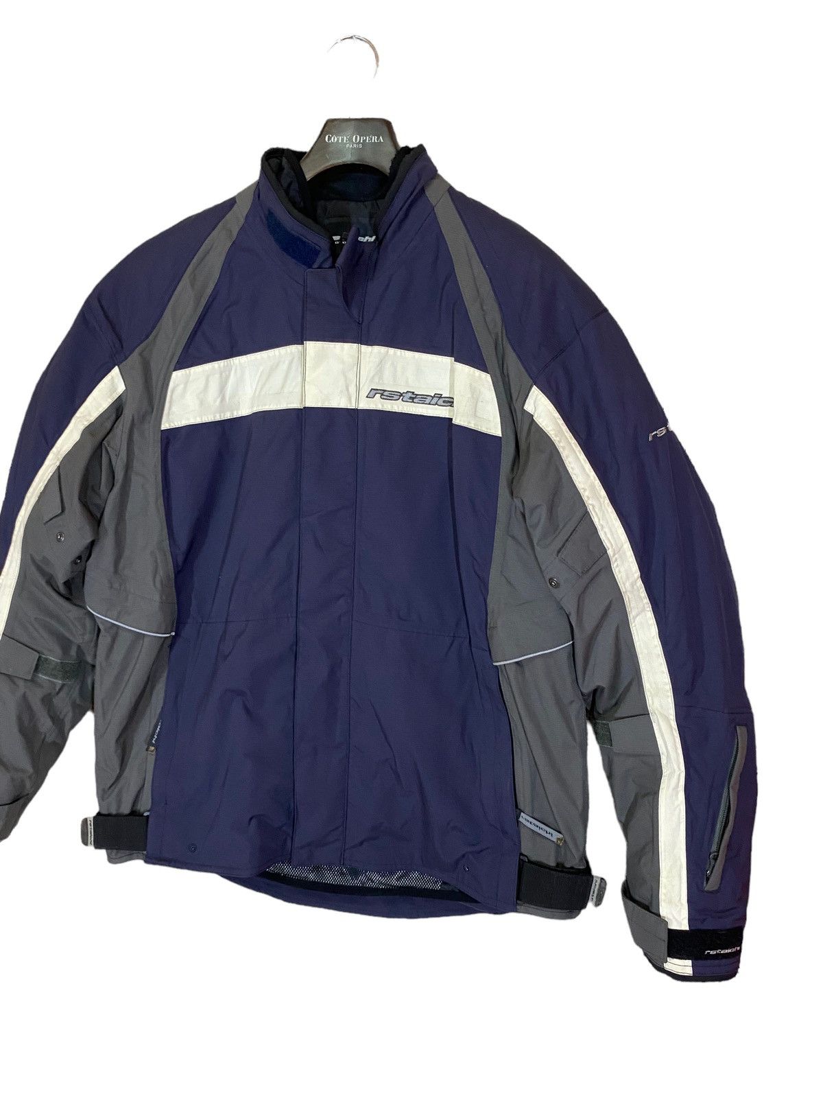Fox Racing × Vintage ‼️VINTAGE RS TAICHI RIDER JACKET DOUBLE LAYER BIGLOGO‼️ Size US XL / EU 56 / 4 - 4 Thumbnail