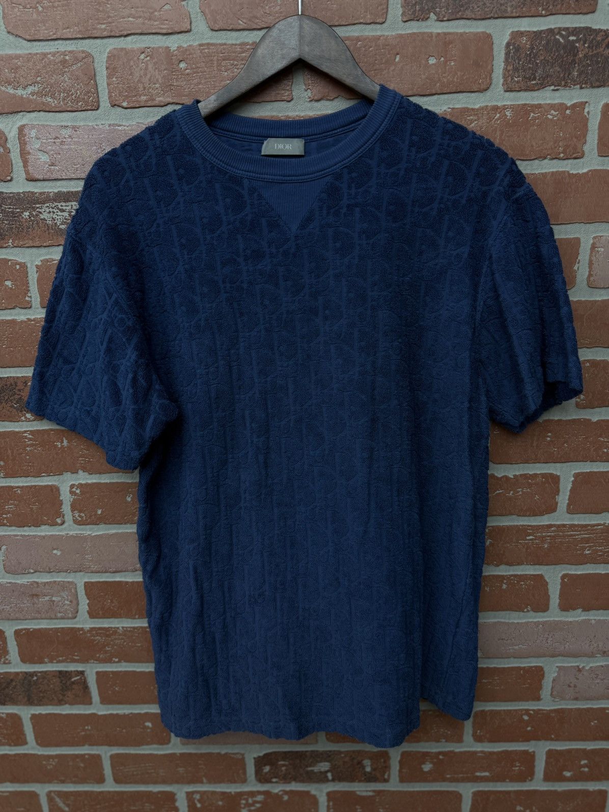 Dior Dior Oblique Blue Exlusive Color Tee Shirt Size Small Size US S / EU 44-46 / 1 - 8 Thumbnail
