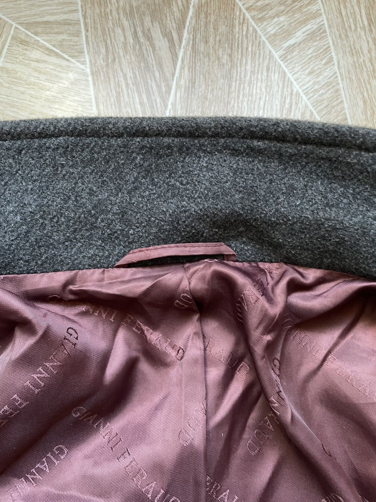 Gianni Feraud Luxury Italy Designer Gianni Feraud Wool Coat Jacket XXL Size US XXL / EU 58 / 5 - 13 Thumbnail