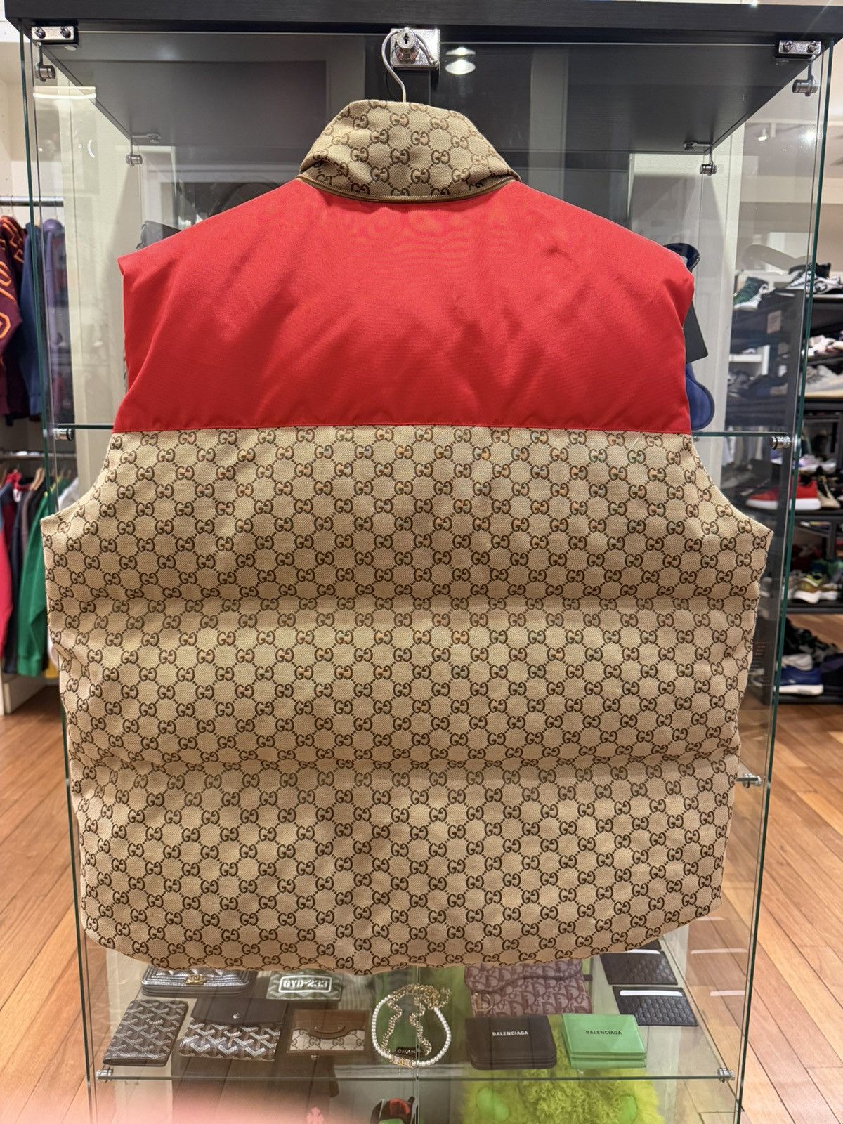 Gucci Gucci GG Monogram Down Vest Size US XL / EU 56 / 4 - 2 Thumbnail
