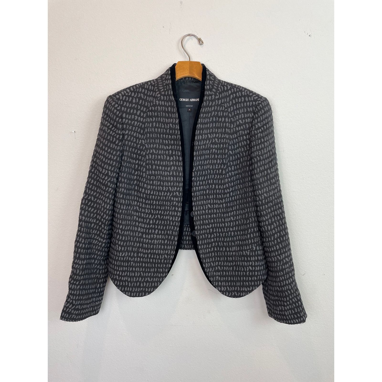 Giorgio Armani Giorgio Armani Textured Two Tone Blazer, Size 8 Size M / US 6-8 / IT 42-44 - 7 Thumbnail