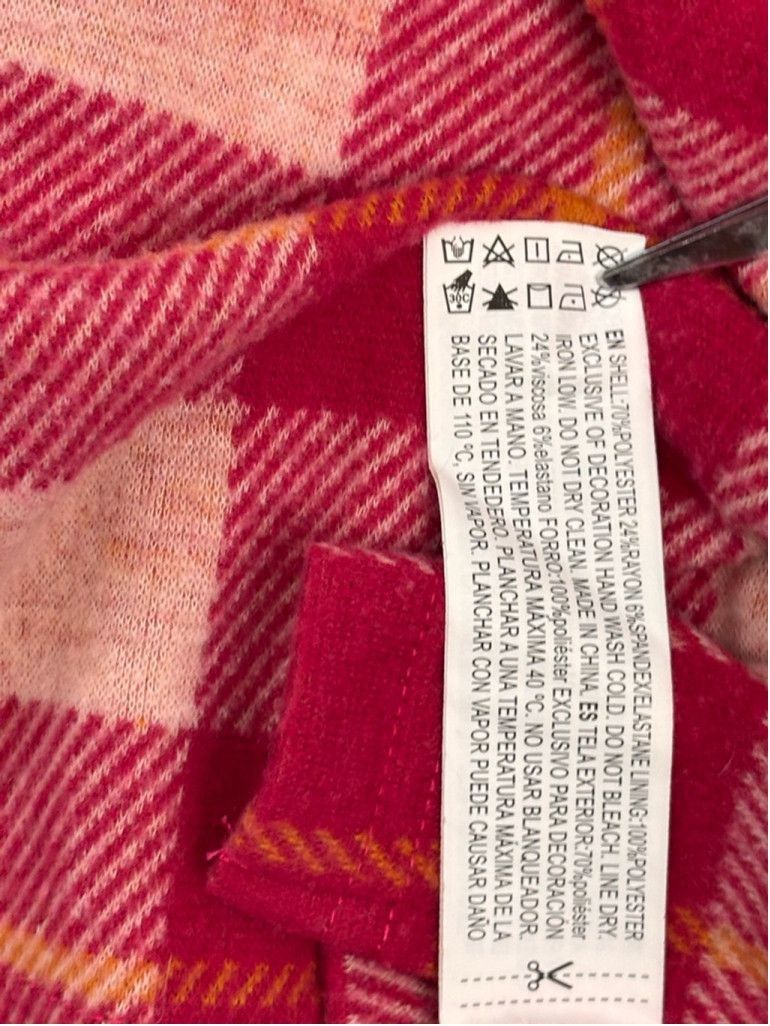 Forever 21 Women's Forever 21 Bodycon Dress Size S Red Plaid Size XS / US 0-2 / IT 36-38 - 10 Thumbnail