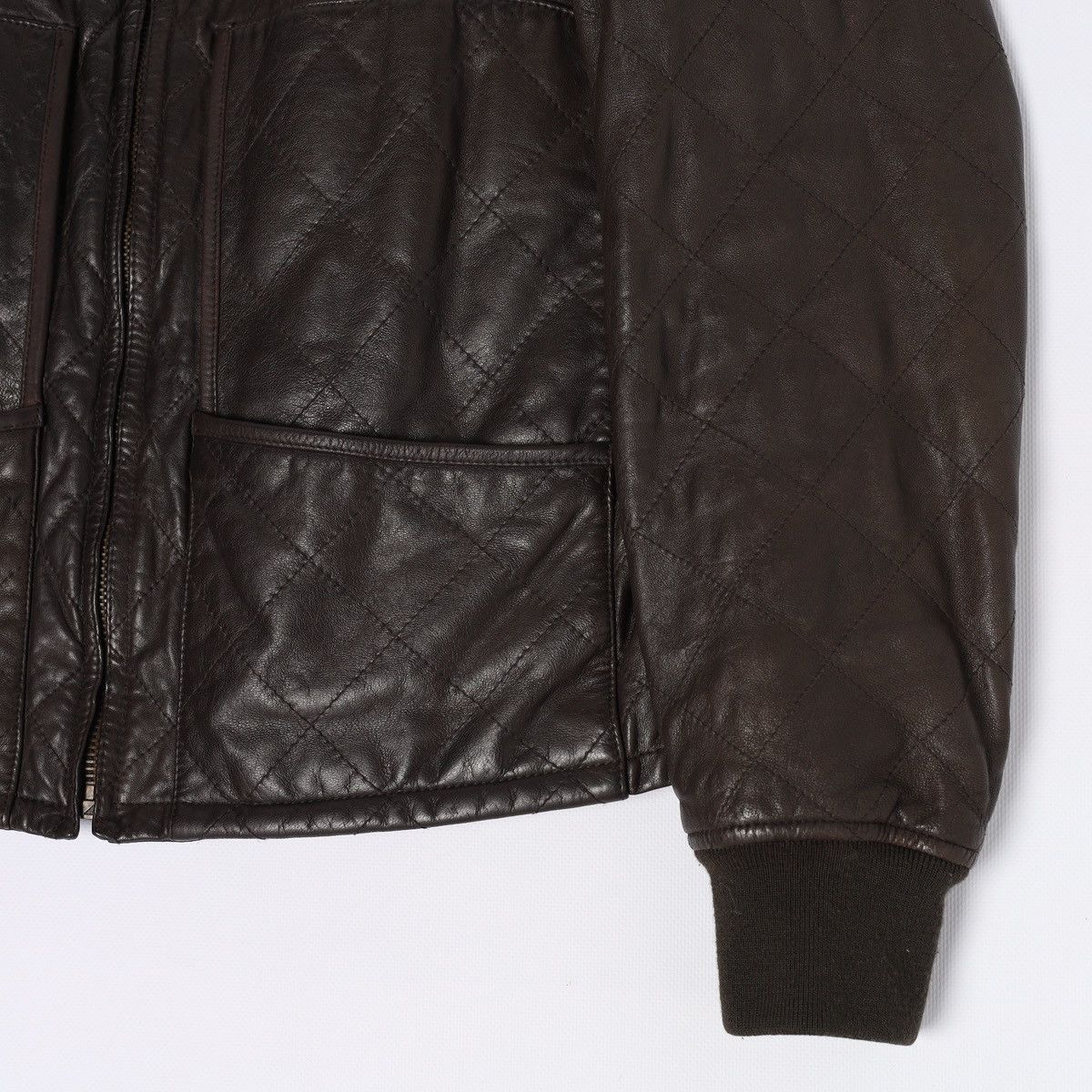 Ralph Lauren Purple Label Ralph Lauren Purple Label Lambskin Leather Bomber Jacket Size US M / EU 48-50 / 2 - 23 Thumbnail