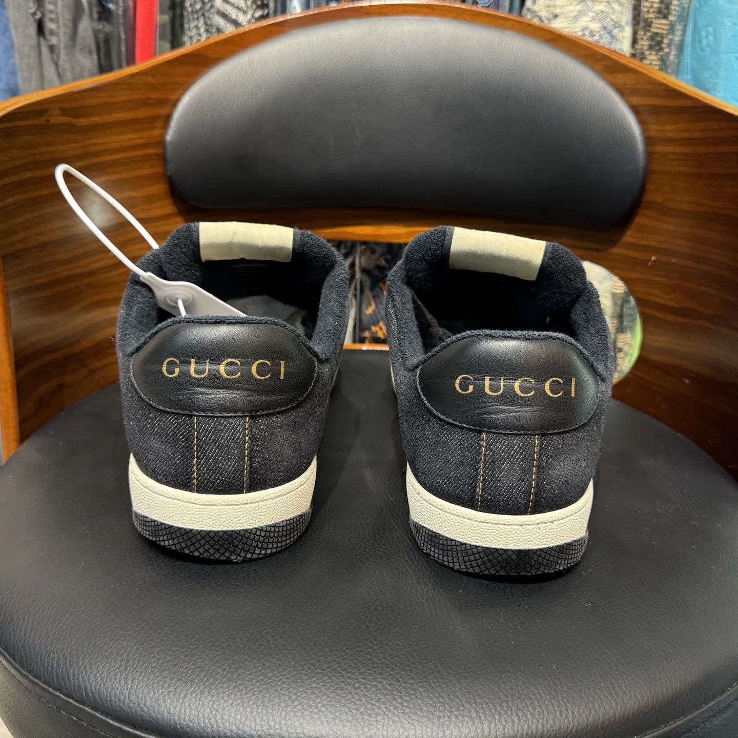 Gucci Gucci Denim Washed Distressed Enamel Dirty 9/43 Rare Size US 10 / EU 43 - 3 Thumbnail