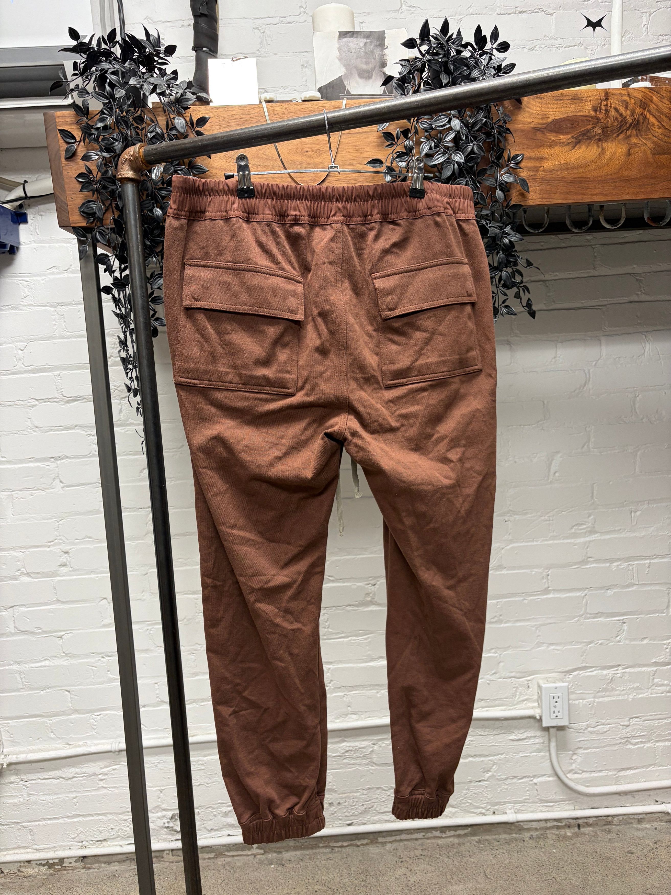Rick Owens AW2022 Rick Owens ‘Strobe’ Pentagram Drawstring Sweatpants Size US 38 / EU 54 - 3 Thumbnail