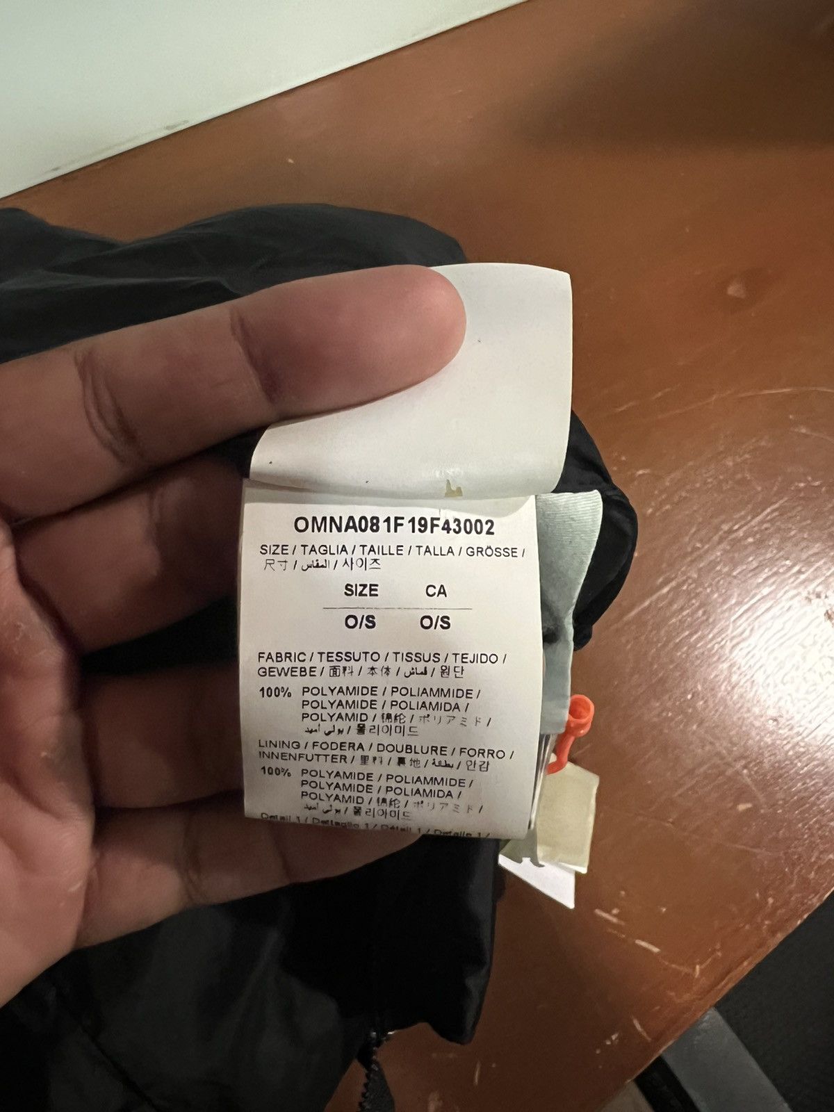 Off-White × Virgil Abloh Offwhite x Virgil “Puffy Black Bag” Size ONE SIZE - 10 Thumbnail