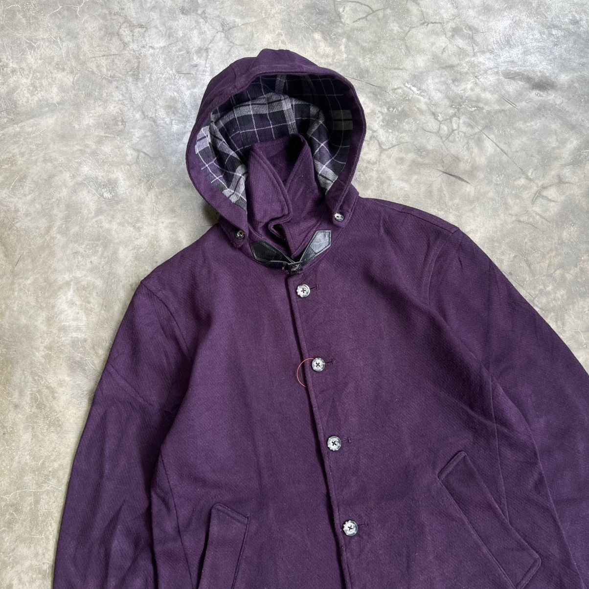 Japanese Brand 2000s The TK Shop Vkei Style Button Up Hoodie Jacket Size US M / EU 48-50 / 2 - 2 Thumbnail