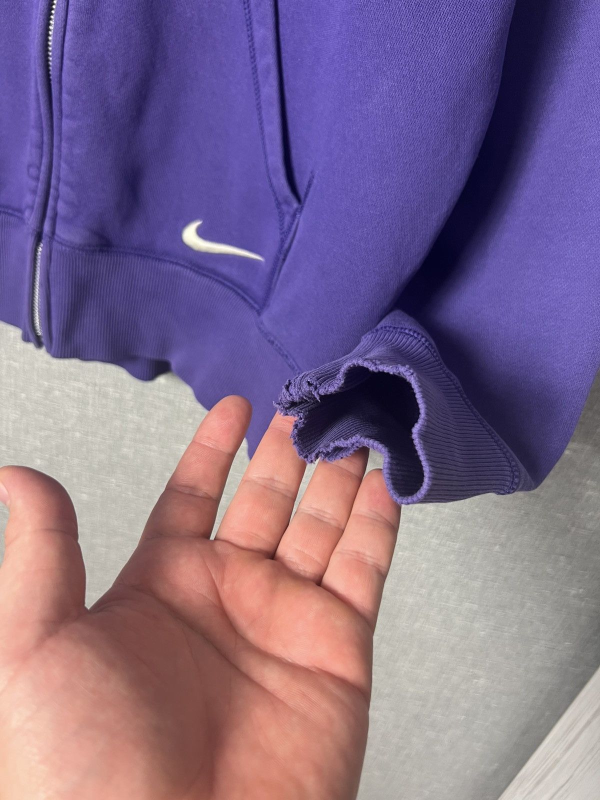 Nike × Vintage Vintage Nike Washington Embroidered Big logo Full Zip Hoodie Size US L / EU 52-54 / 3 - 12 Thumbnail