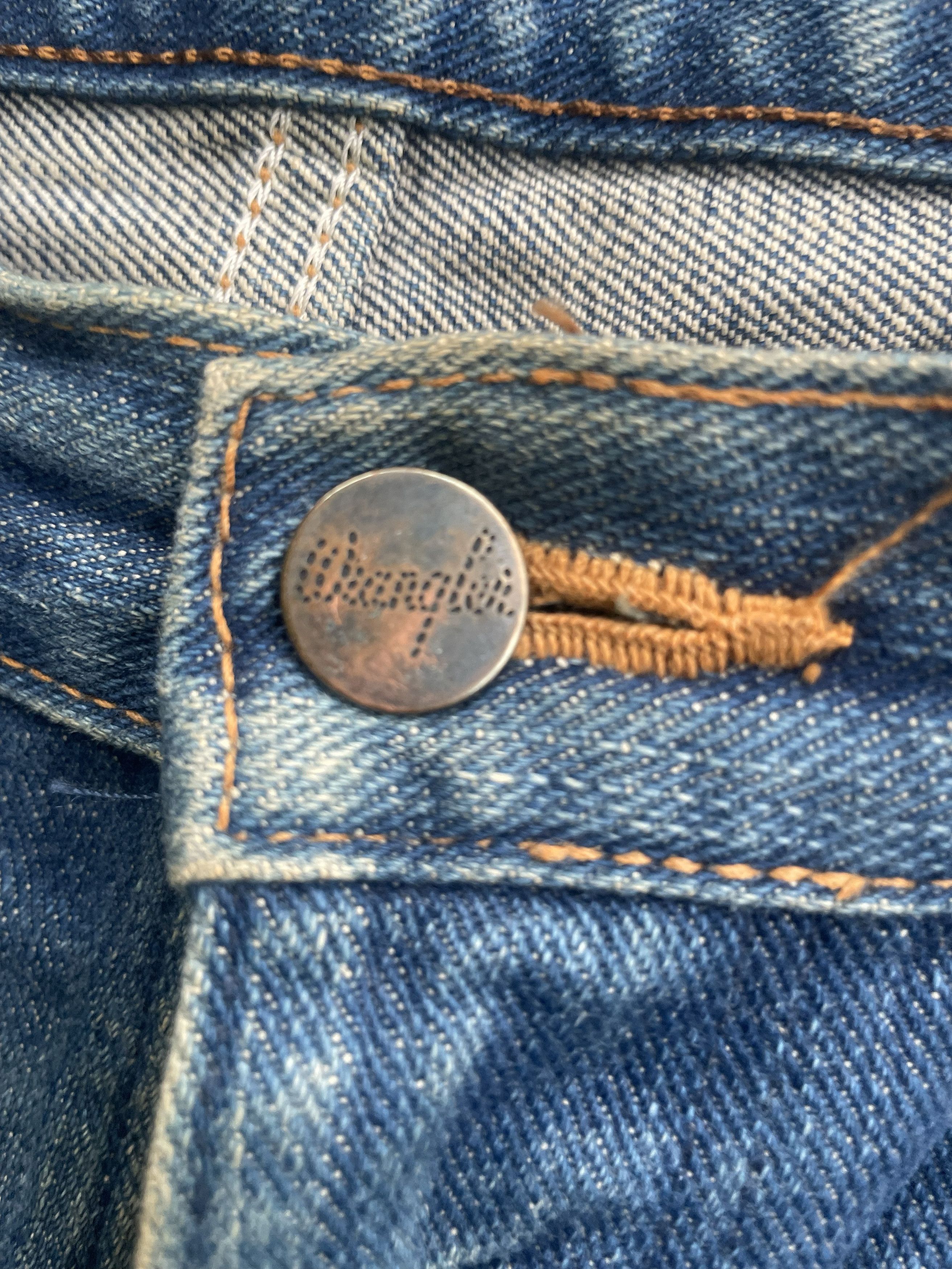 Wrangler Vintage Wrangler Flare Western Denim Size US 35 - 8 Thumbnail
