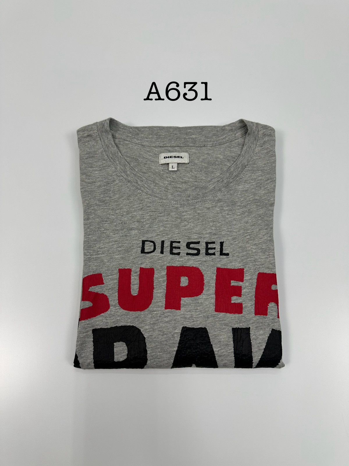 Diesel Diesel Super Brave Jeans Tshirt A631 Size US M / EU 48-50 / 2 - 12 Thumbnail