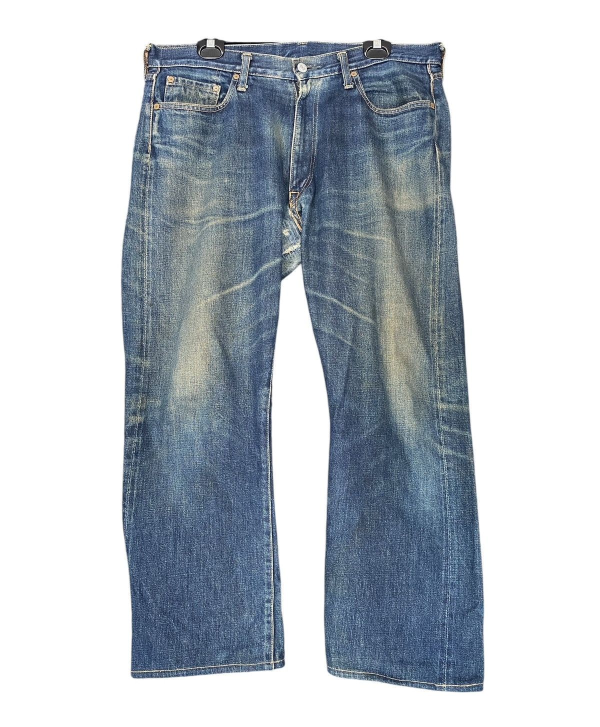 Denime Vintage🔥DENIME Selvage Aging Redline Jean W36 Size US 36 / EU 52 - 1 Thumbnail