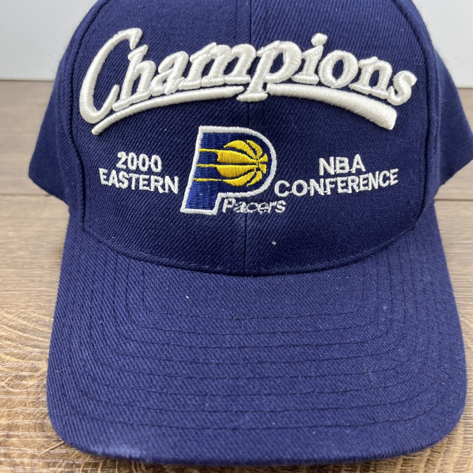 Other Indiana Pacers Snapback Hat 2000 Eastern Champions Adjustabl Size ONE SIZE - 5 Thumbnail