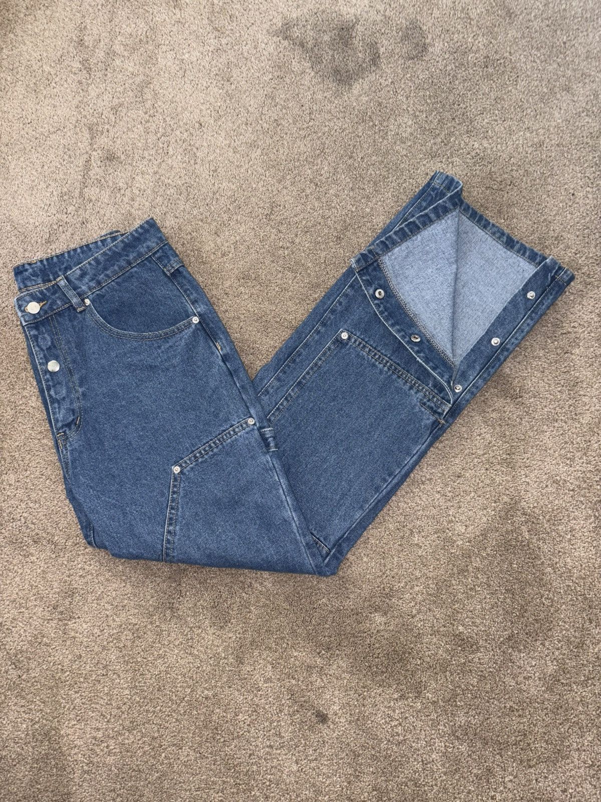 Japanese Brand Relaxed fit jeans Size US 31 - 7 Thumbnail