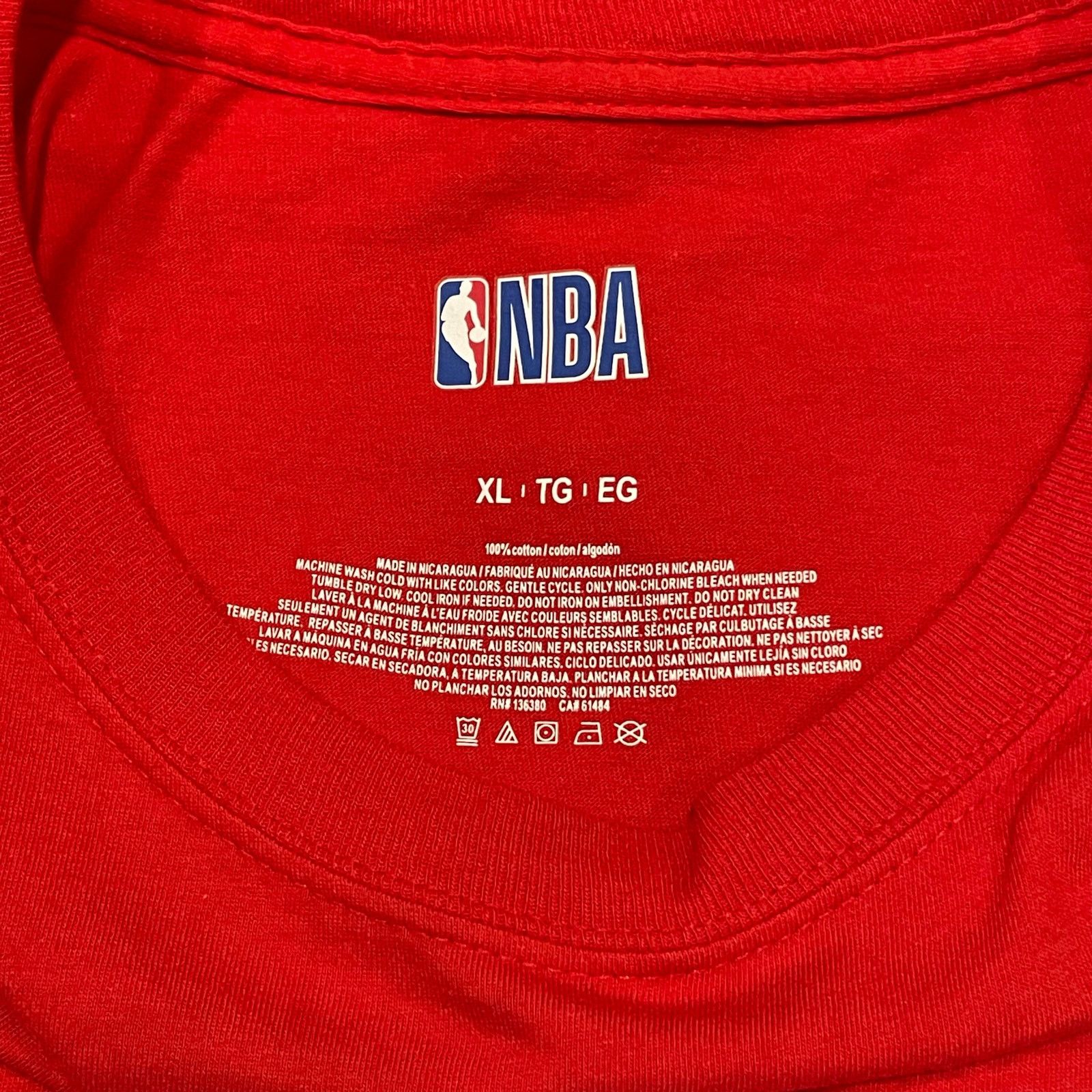 NBA NBA Chicago Bulls Tee Size US XL / EU 56 / 4 - 3 Thumbnail