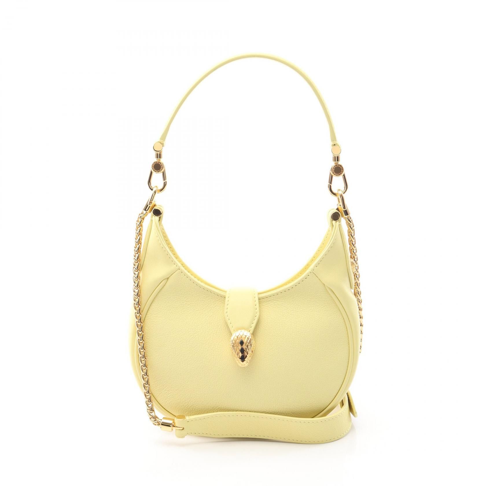 Bvlgari Bvlgari Bvlgari Serpenti Ellipse Leather Handbag Leather Handbag DUTY FREE for USA Size ONE SIZE - 1 Thumbnail