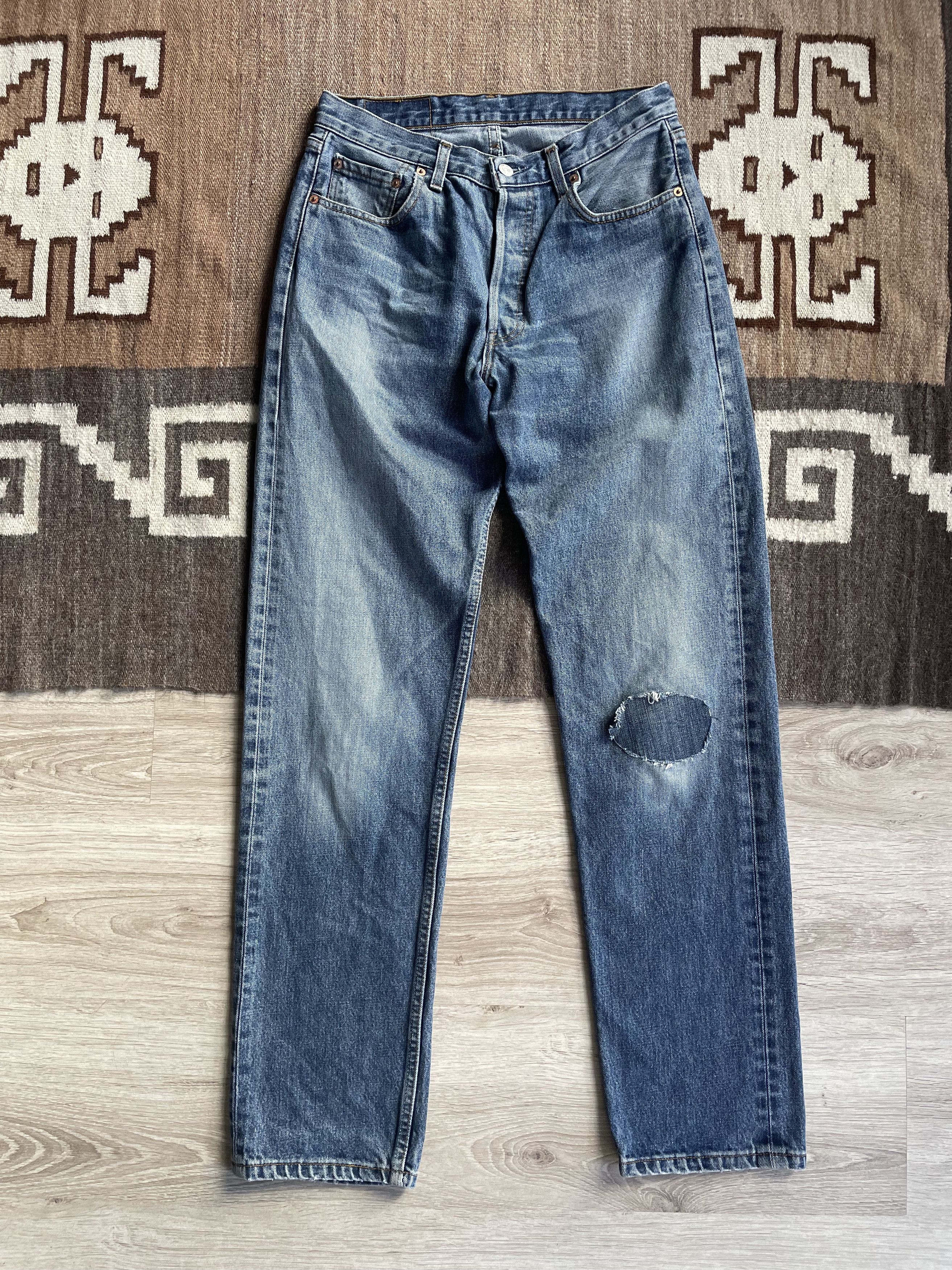 Jean Levis 517 Vintage Custom Denim Jeans 5637AC Size US 32 / EU 48 - 2 Thumbnail