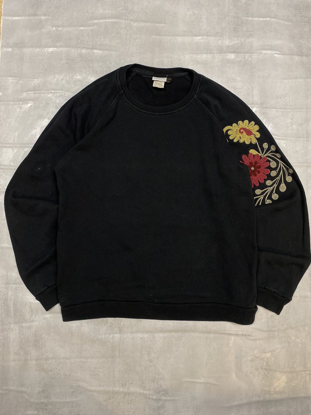 Dries Van Noten Vintage Dries Van Noten sweathirt frored logo streetwear Size US L / EU 52-54 / 3 - 1 Thumbnail