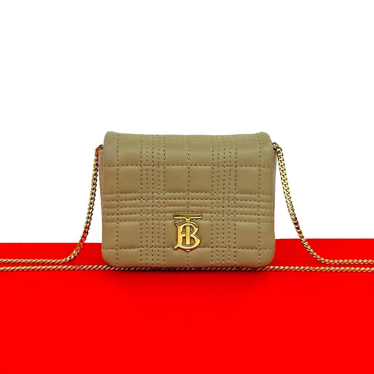 Burberry Burberry Burberry Lola Leather Shoulder Bag Leather Shoulder Bag DUTY FREE for USA Size ONE SIZE - 1 Thumbnail