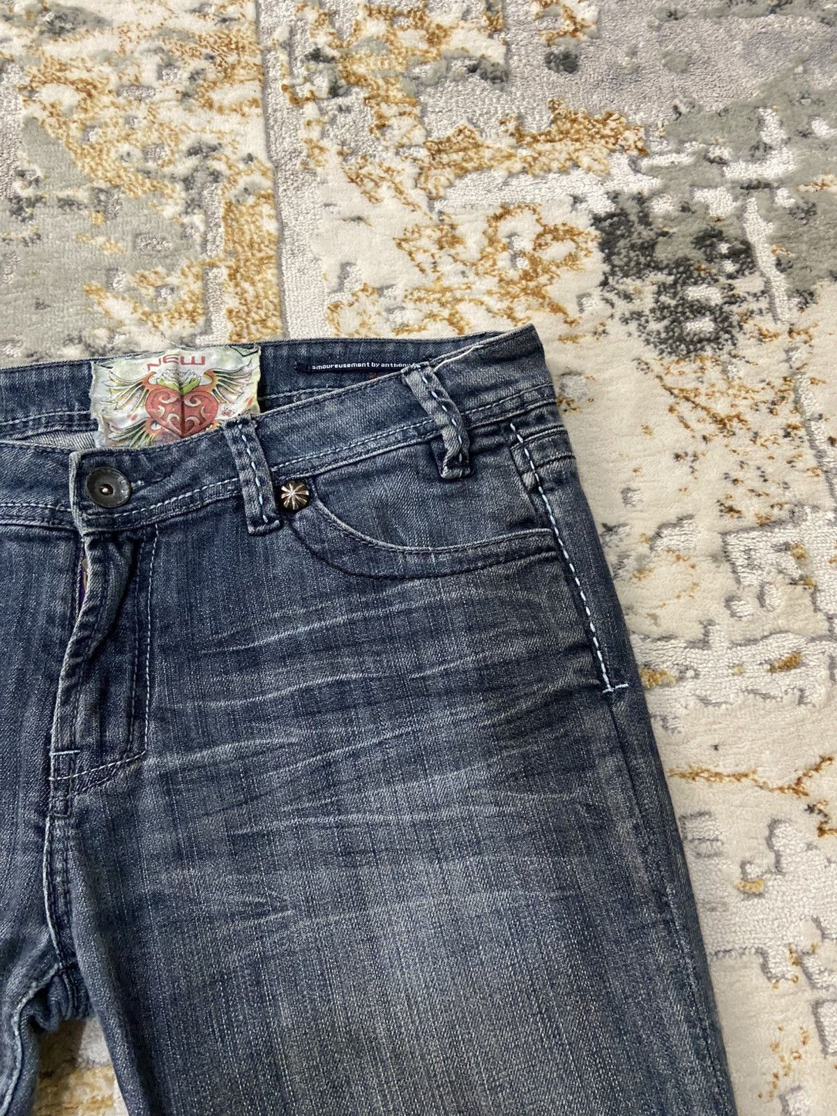If Six Was Nine × Japanese Brand × Other NEW LONDON FLARE JEANS 🔥 Size 30" / US 8 / IT 44 - 4 Thumbnail