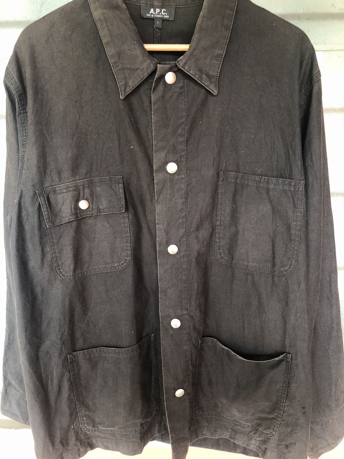 A.P.C. LTE 2007 Vintage APC FR Denim Jacket Size US M / EU 48-50 / 2 - 2 Thumbnail