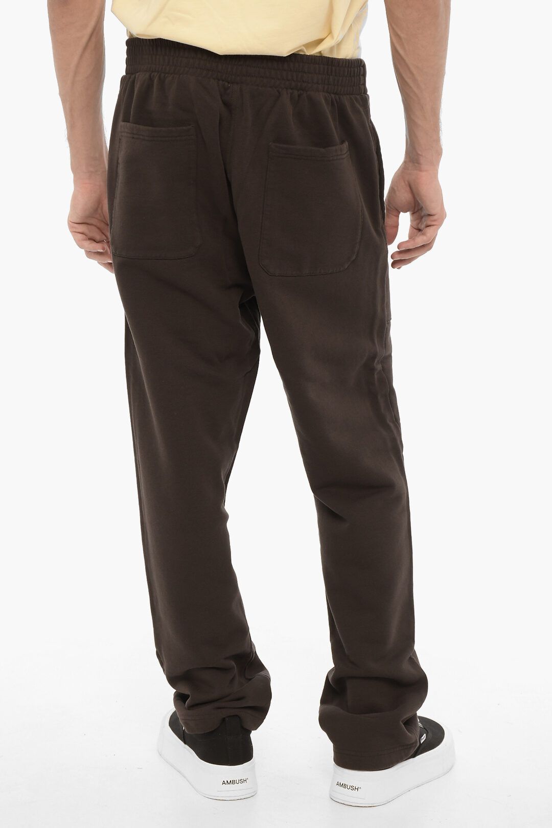 Ambush Design og1mm0925 Cotton Sweatpants & Joggers in Brown Size US 34 / EU 50 - 2 Thumbnail