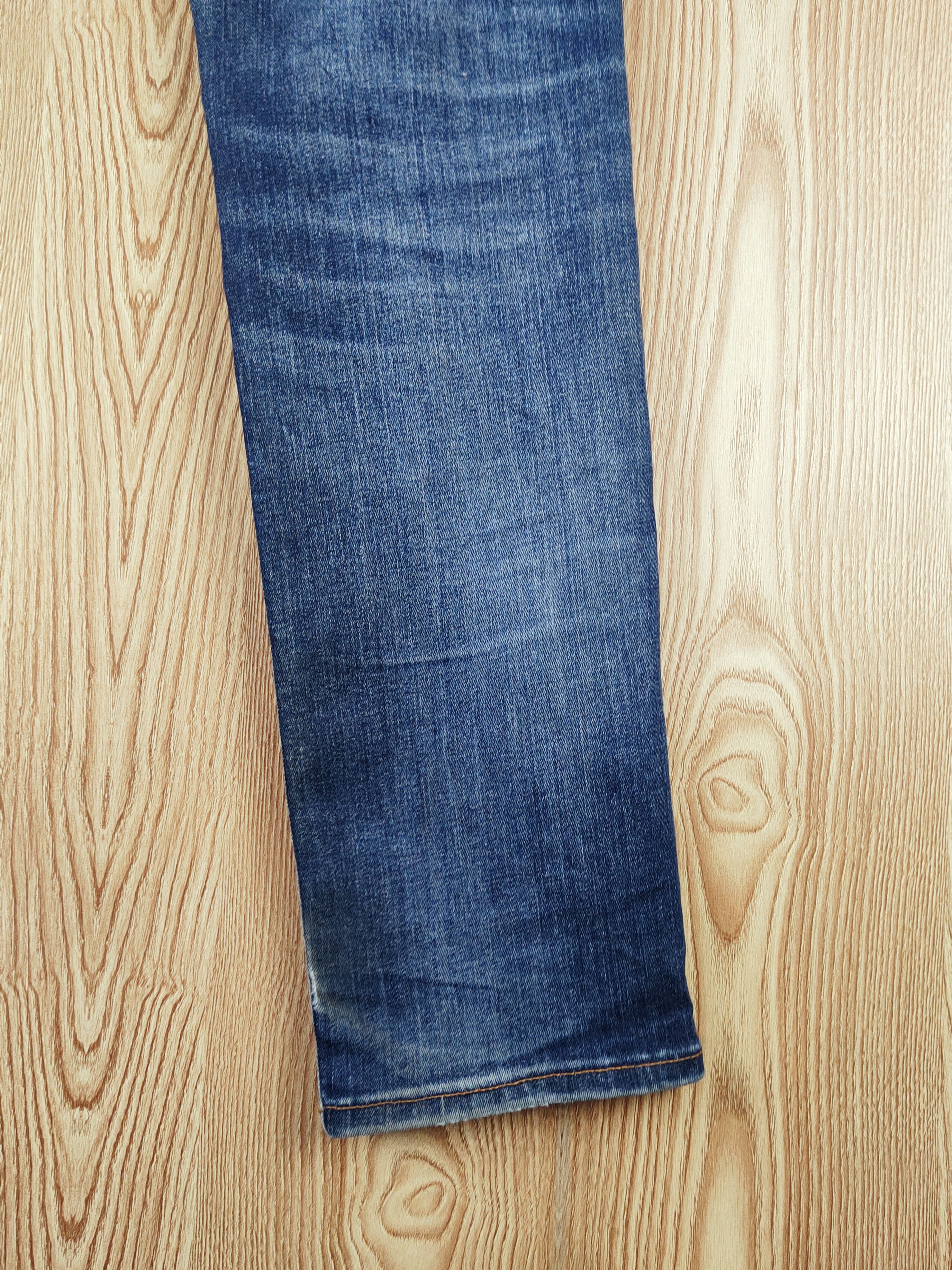 Gap Gap Dark Blue Distressed Ripped Jeans #S2693 Size US 32 / EU 48 - 8 Thumbnail