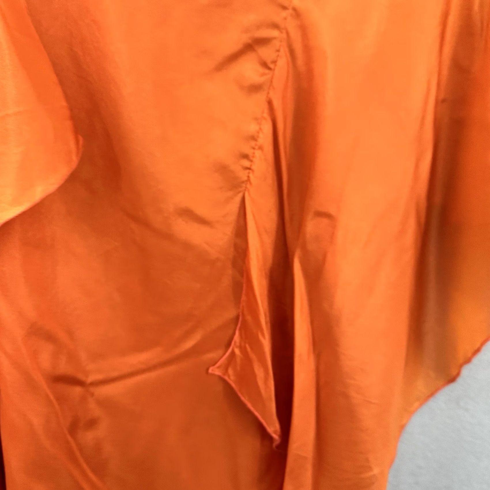 Vintage Yigal Azrouel New York Blouse Womens Small Silk Asymmetric Kimono Quiet Luxury Size S / US 4 / IT 40 - 7 Thumbnail
