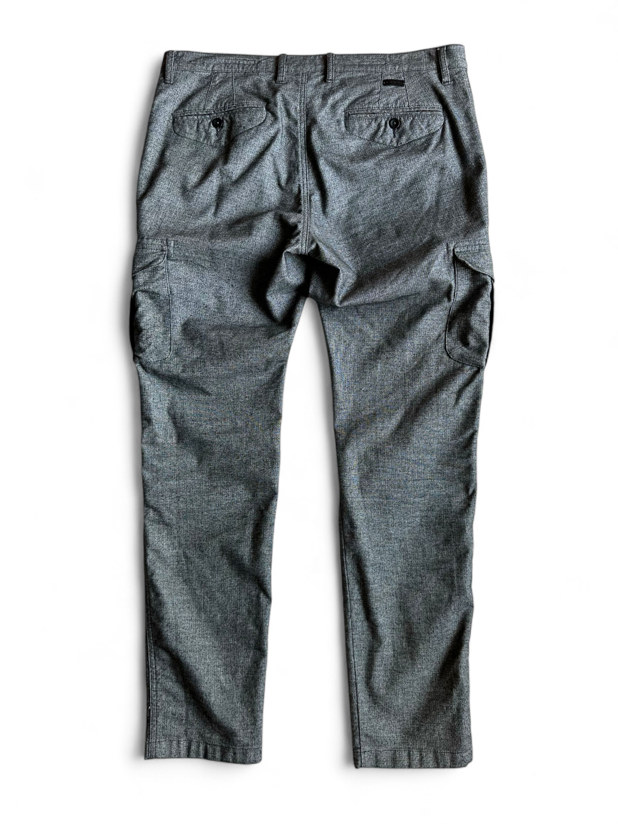 Alberto Alberto Slim Tailored Cargo Casual Pants Size US 34 / EU 50 - 3 Thumbnail