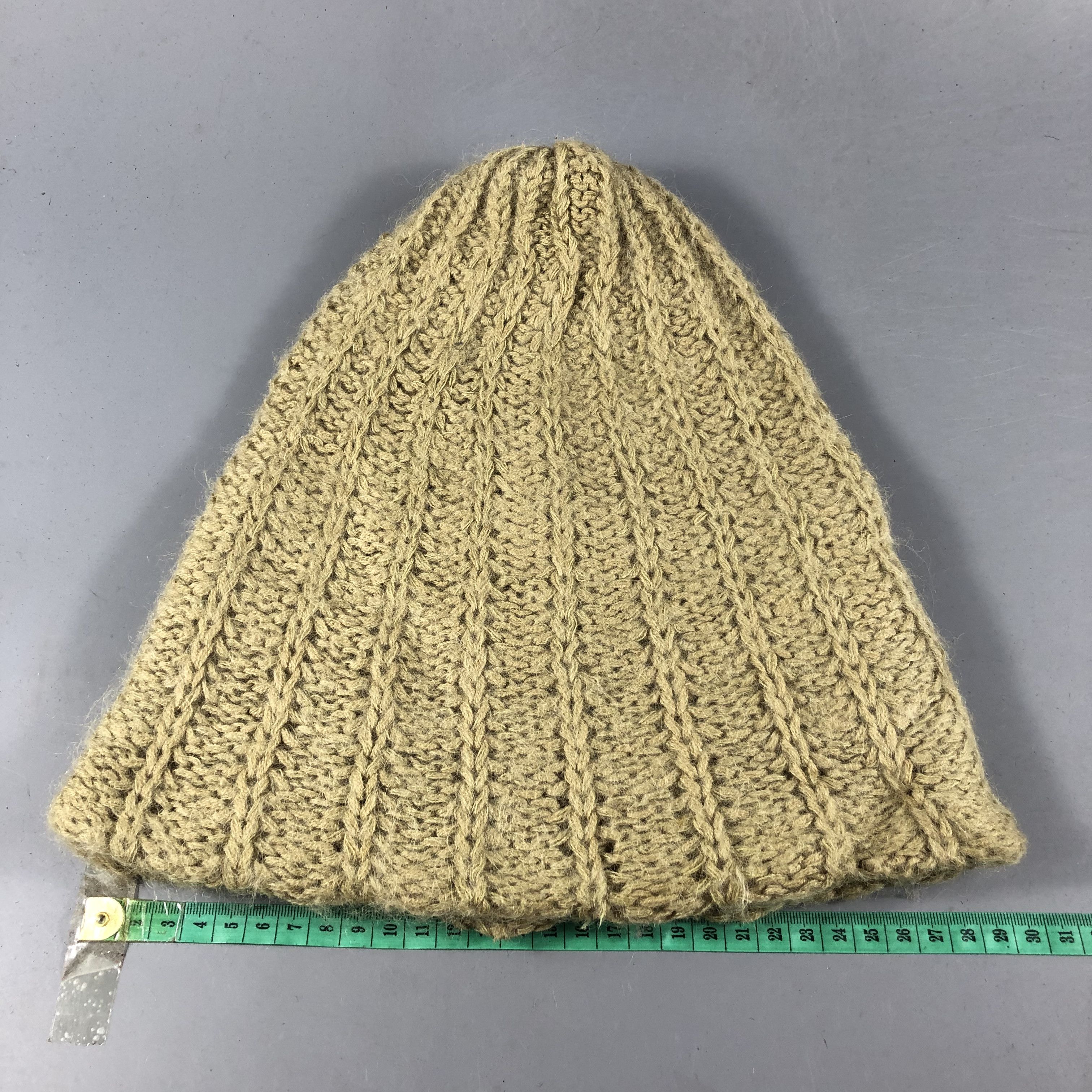 Vintage Unknown Knit Beanie Snowcap Snow Hat B1045 Size ONE SIZE - 3 Thumbnail