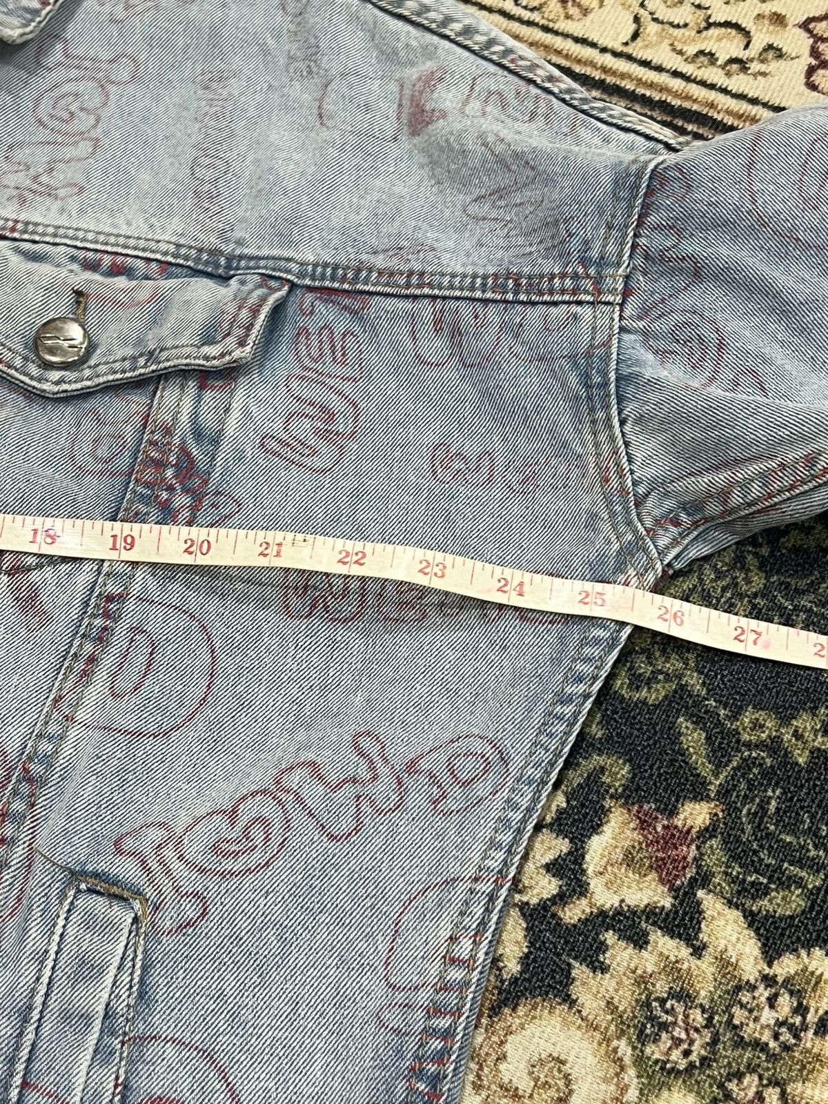 Japanese Brand × Vintage Welldone Graffity Denim Jacket Size US L / EU 52-54 / 3 - 7 Thumbnail