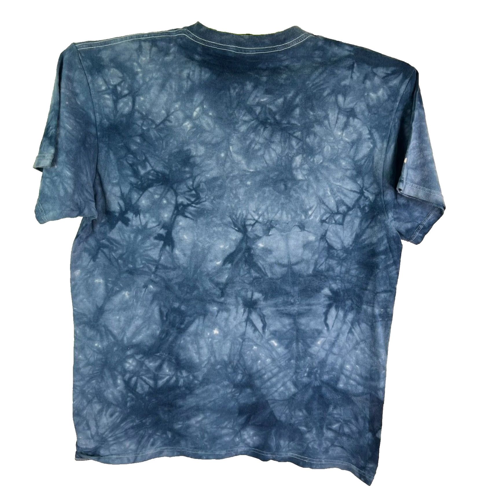 The Mountain VINTAGE The Mountain Men's T-Shirt Adult Large Blue Animal Print Crew Neck Short Sleeve All Seasons Nature Eagle 2000s Size US L / EU 52-54 / 3 - 7 Thumbnail