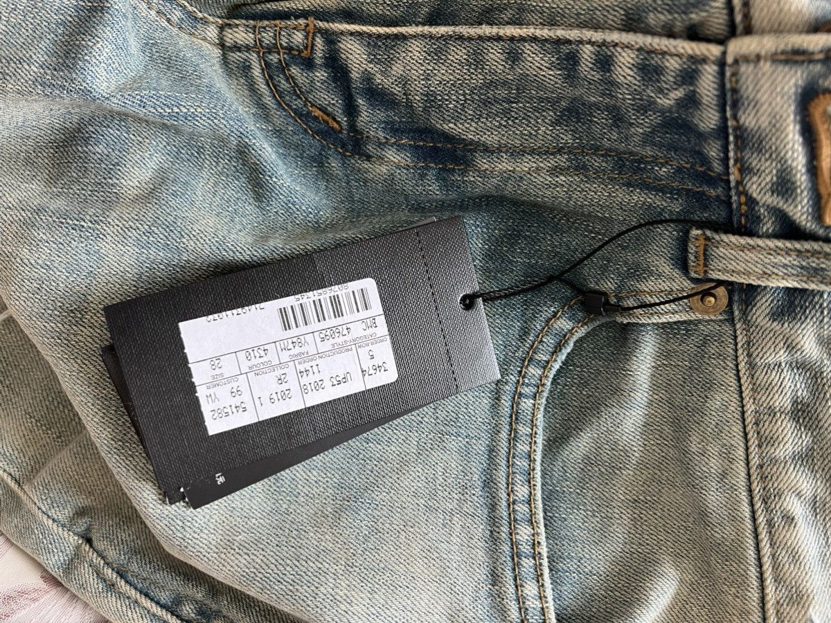 Saint Laurent Paris D02 destroyed jeans Sz28 Size US 28 / EU 44 - 8 Thumbnail