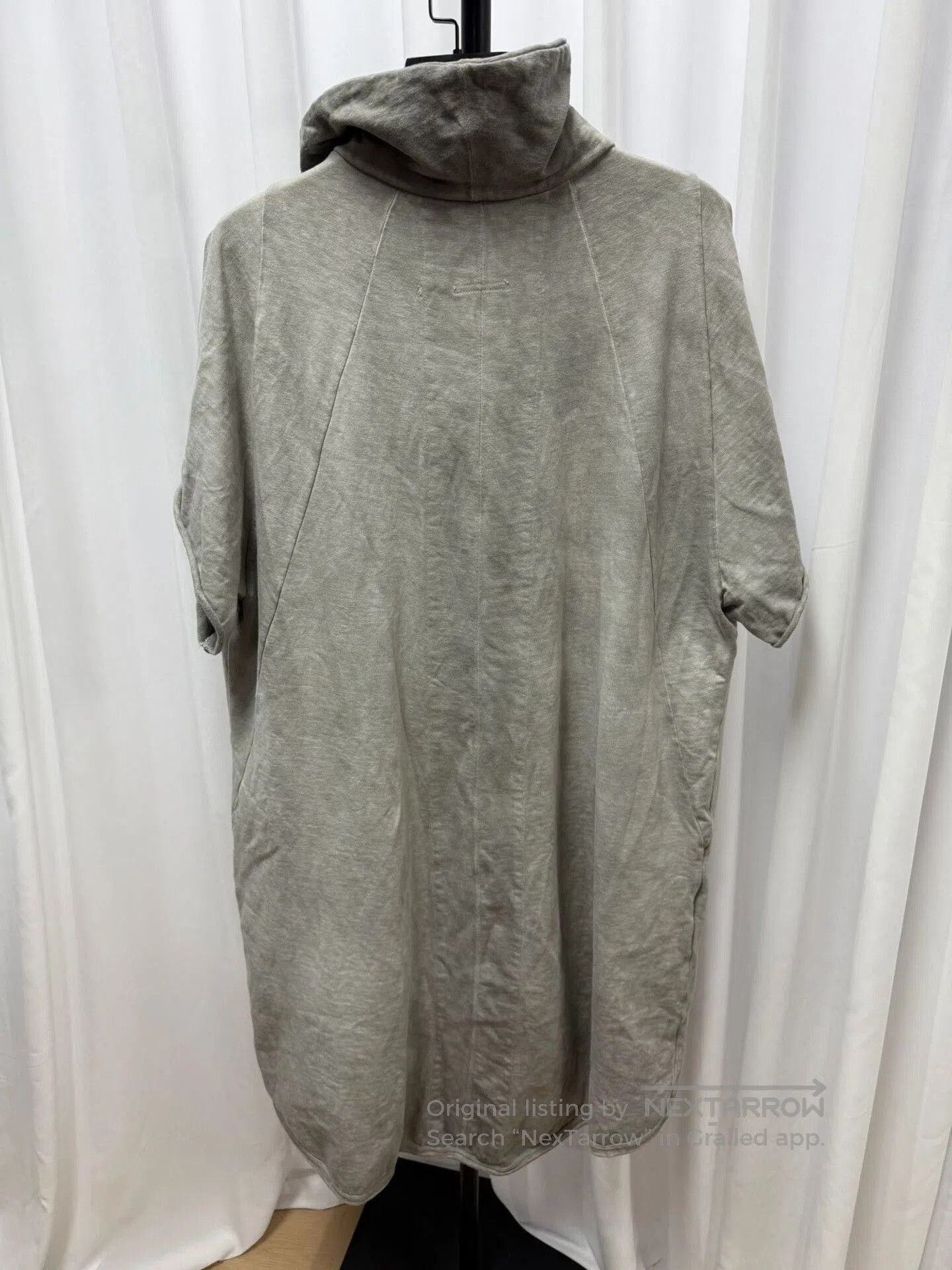 Comme des Garcons Homme Plus geometric high-neck oversized sweatshirt. Size US S / EU 44-46 / 1 - 6 Thumbnail