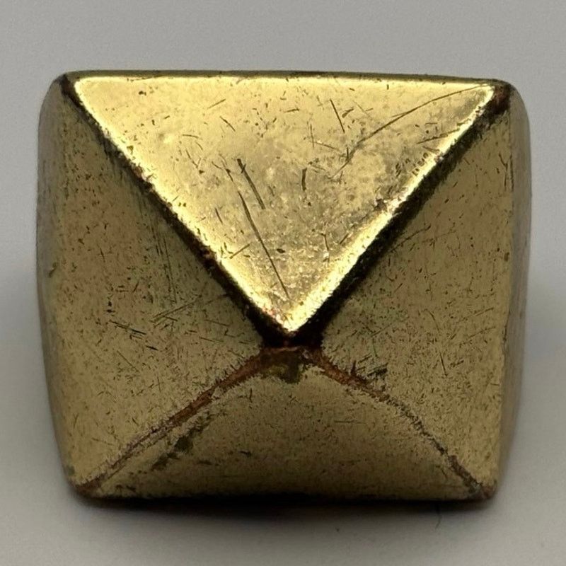 Other Vintage Gold Rockstud Ring Size ONE SIZE - 4 Thumbnail