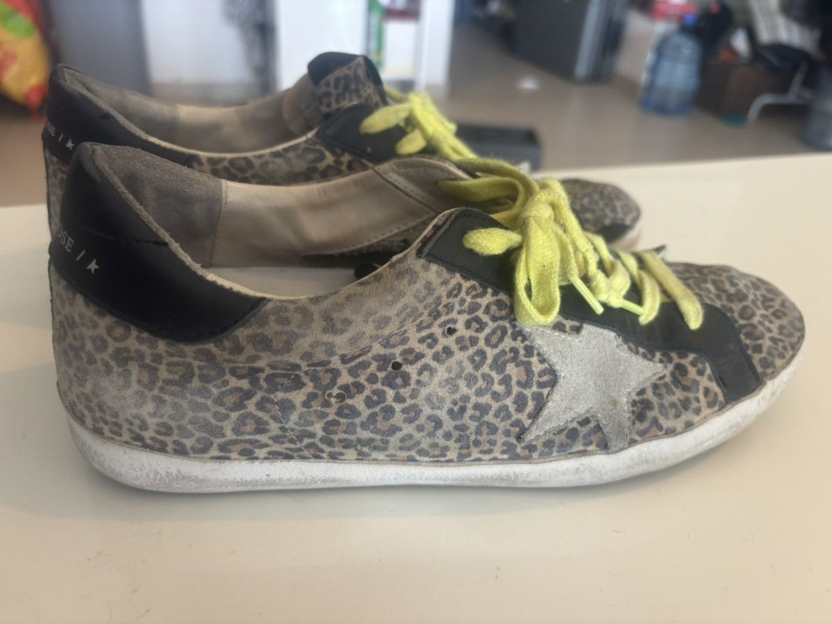 Golden Goose Golden Goose Superstar Leopard Print Sneakers – Size 7US Size US 7 / EU 40 - 3 Thumbnail