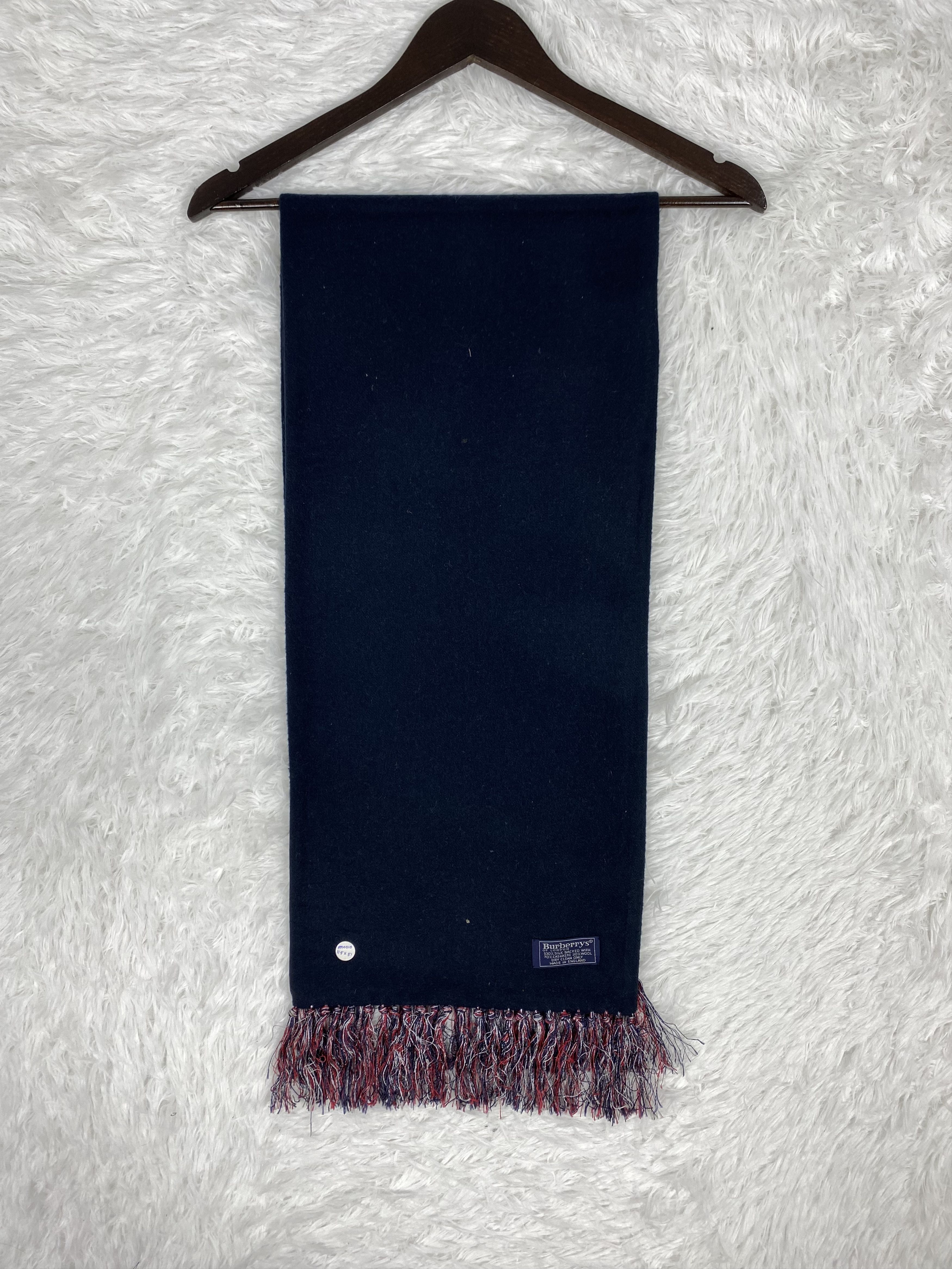 Burberry Vintage Burberry Scarf / Muffler Neckwear PM0010 Size ONE SIZE - 5 Thumbnail